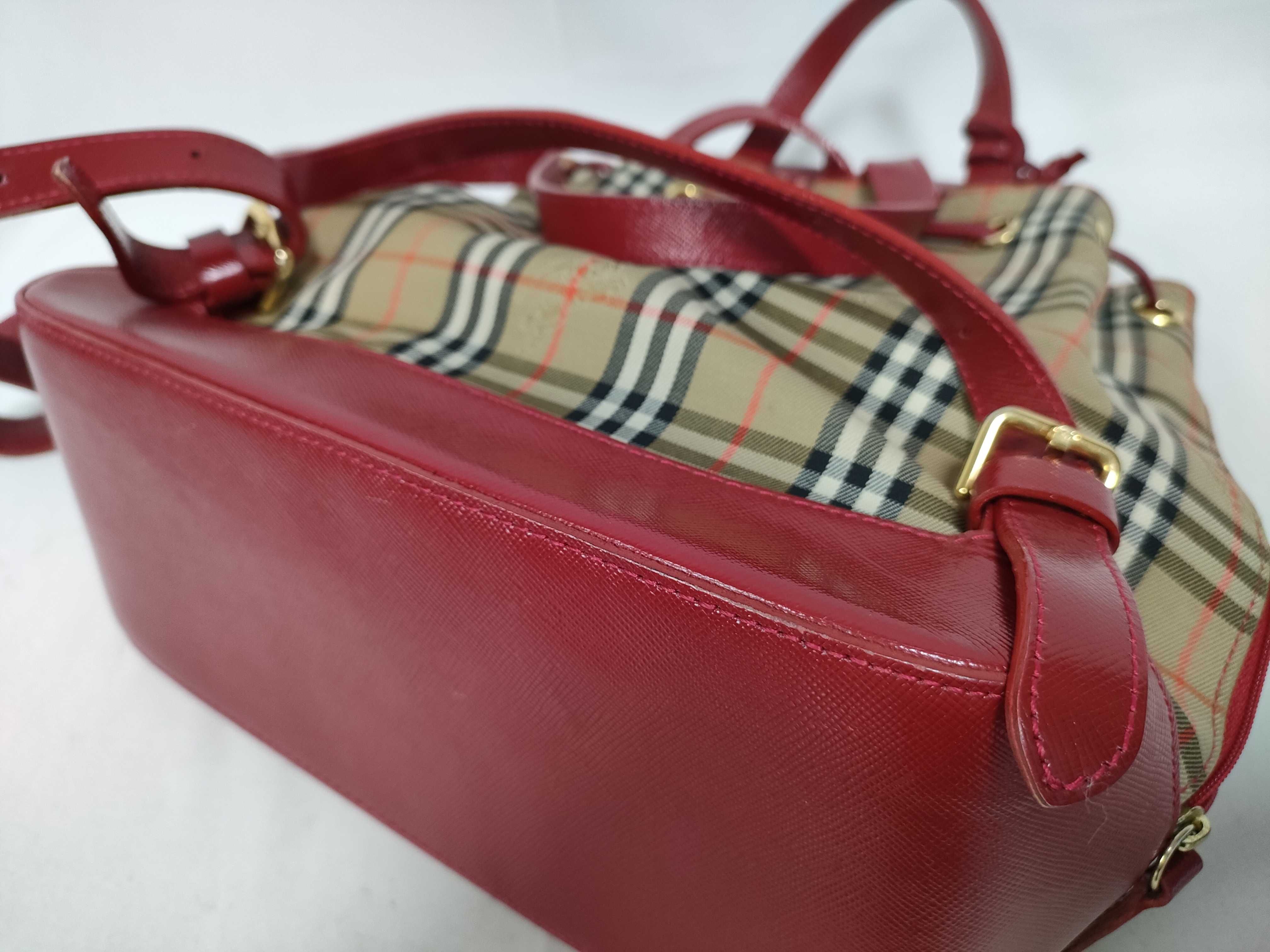 Nova Check Backpack with Gold Charm — view 6