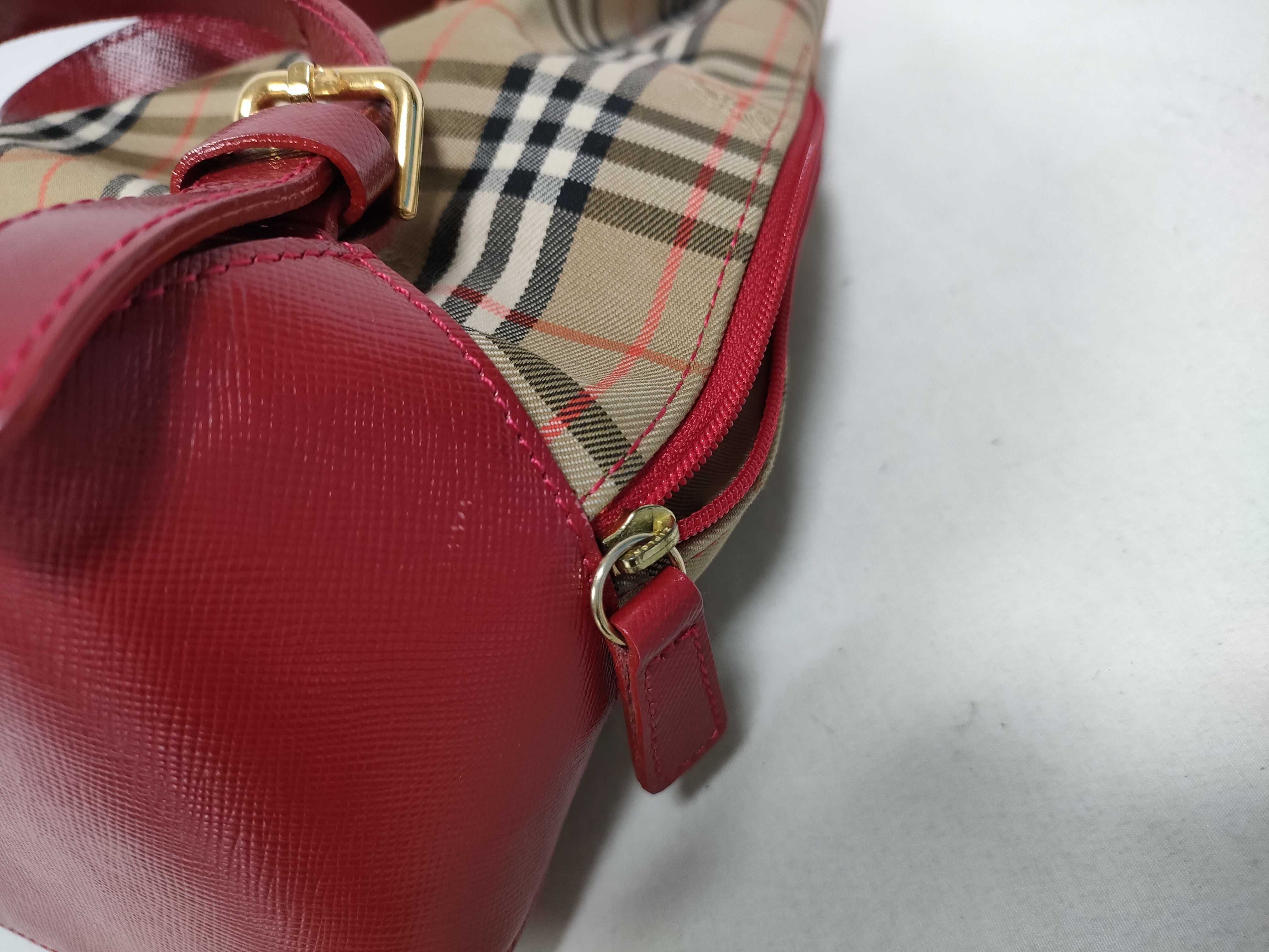 Nova Check Backpack with Gold Charm — view 7
