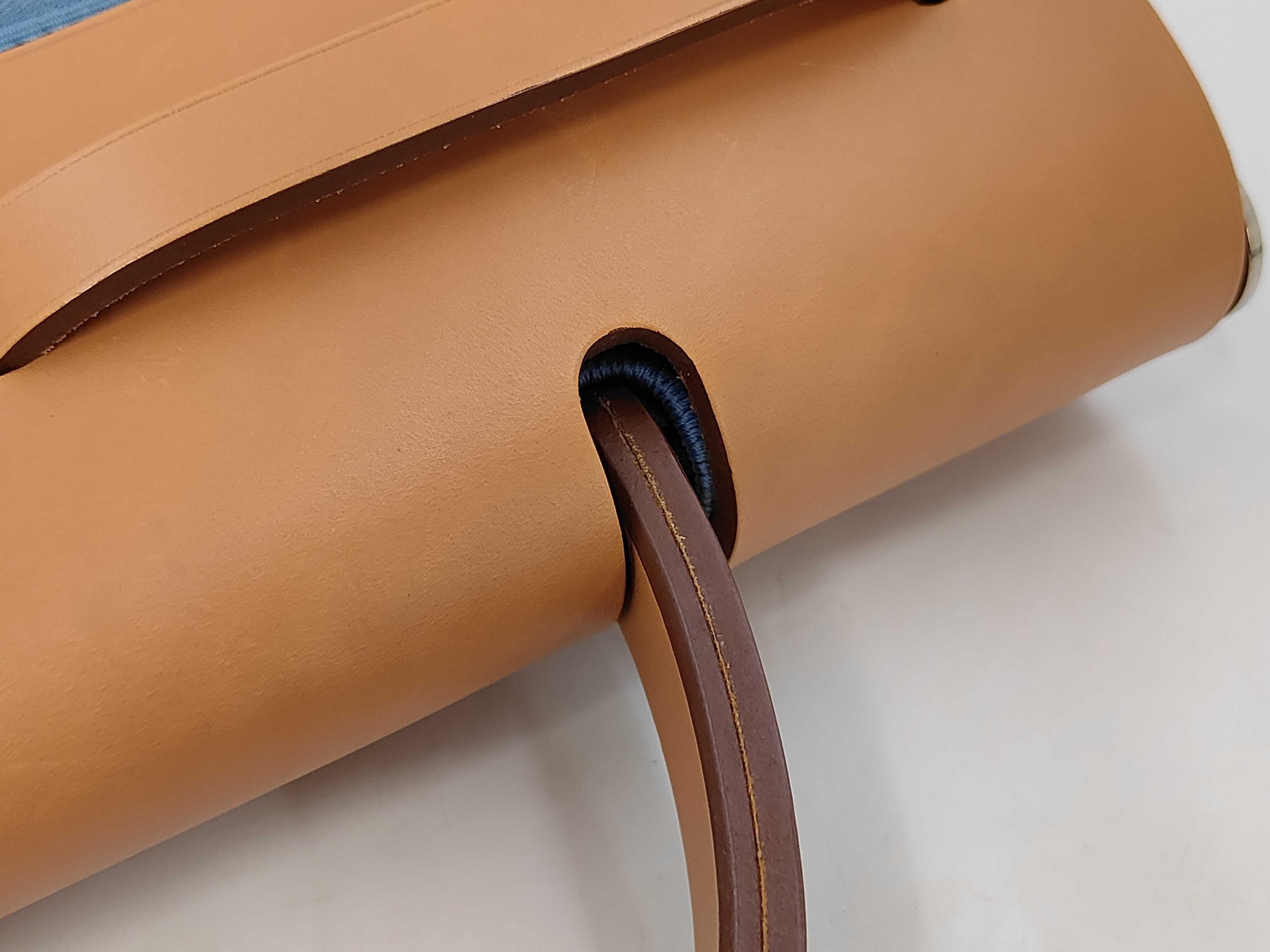 Herbag Zip PM Blue Handbag ( N stamp) — view 7