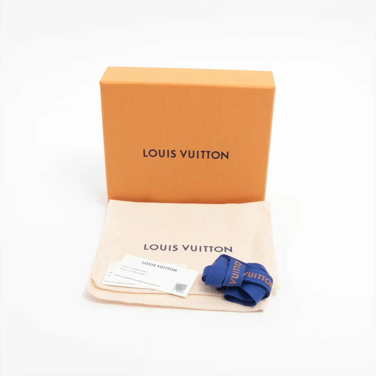 Bicolor Monogram Empreinte Portefeuille Claire M83362 Navy Compact Wallet with Name RFID Reactive — view 10