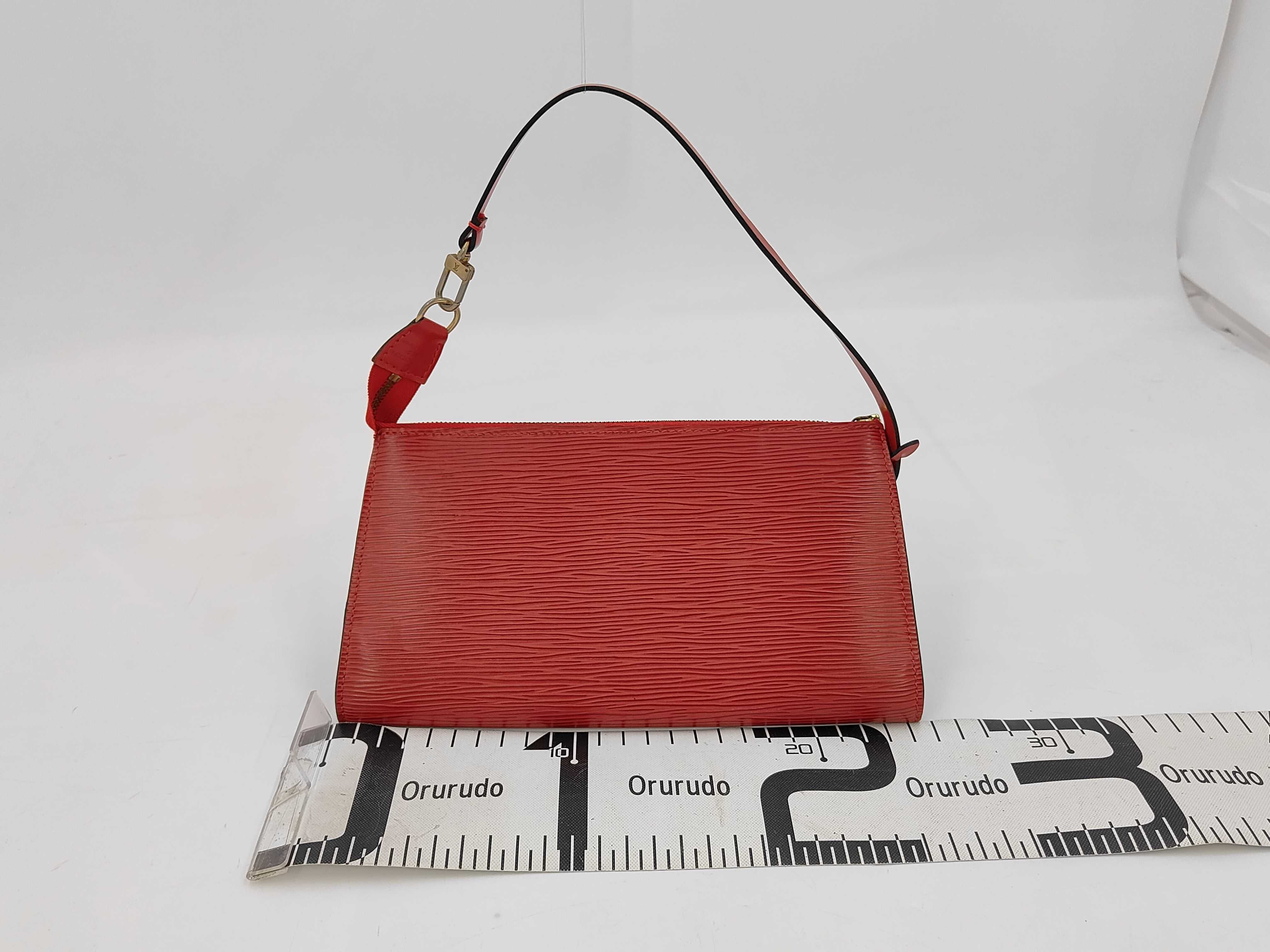 Epi Leather Pochette Accessoires Pouch M52947 — view 2