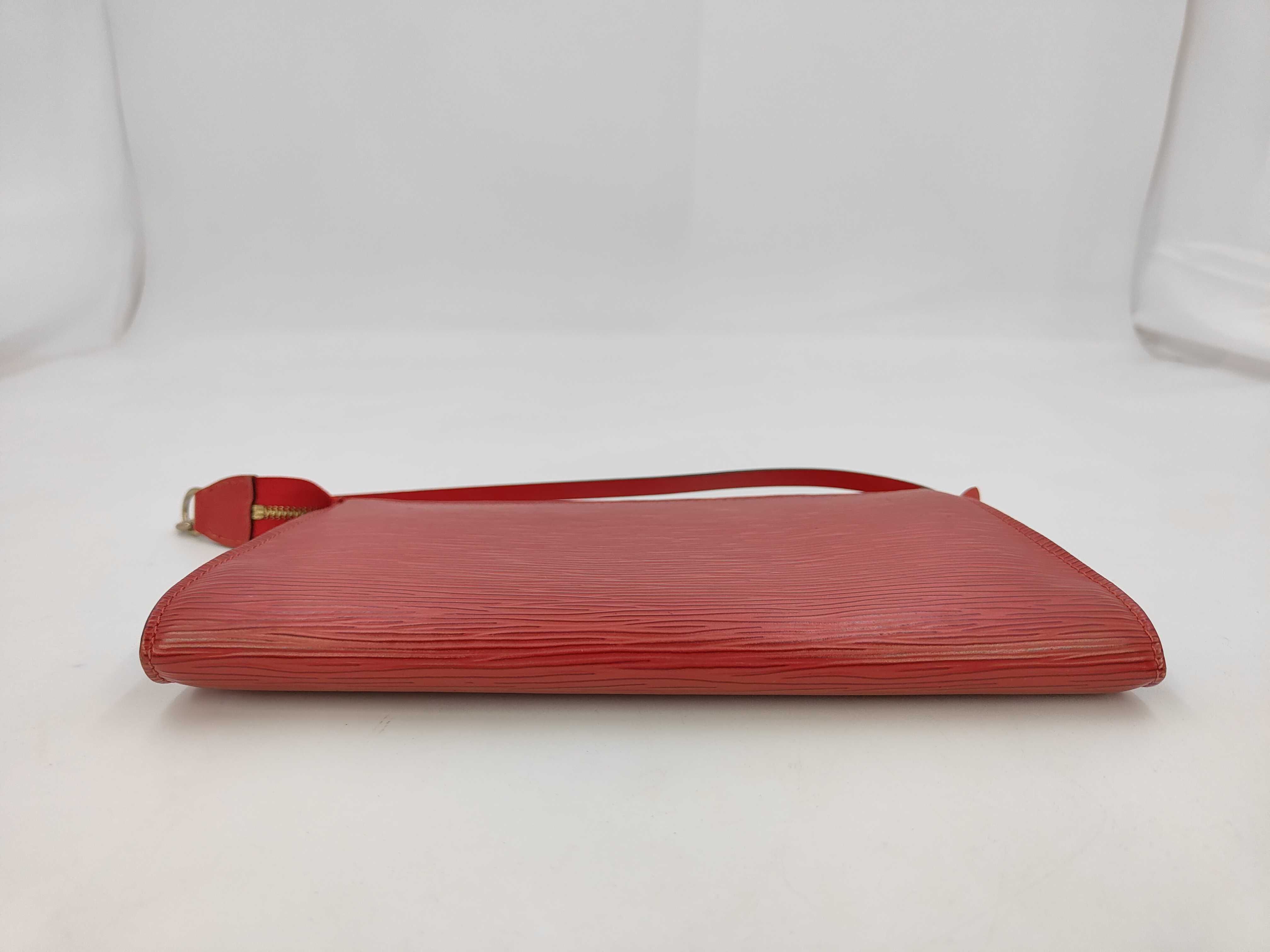 Epi Leather Pochette Accessoires Pouch M52947 — view 4