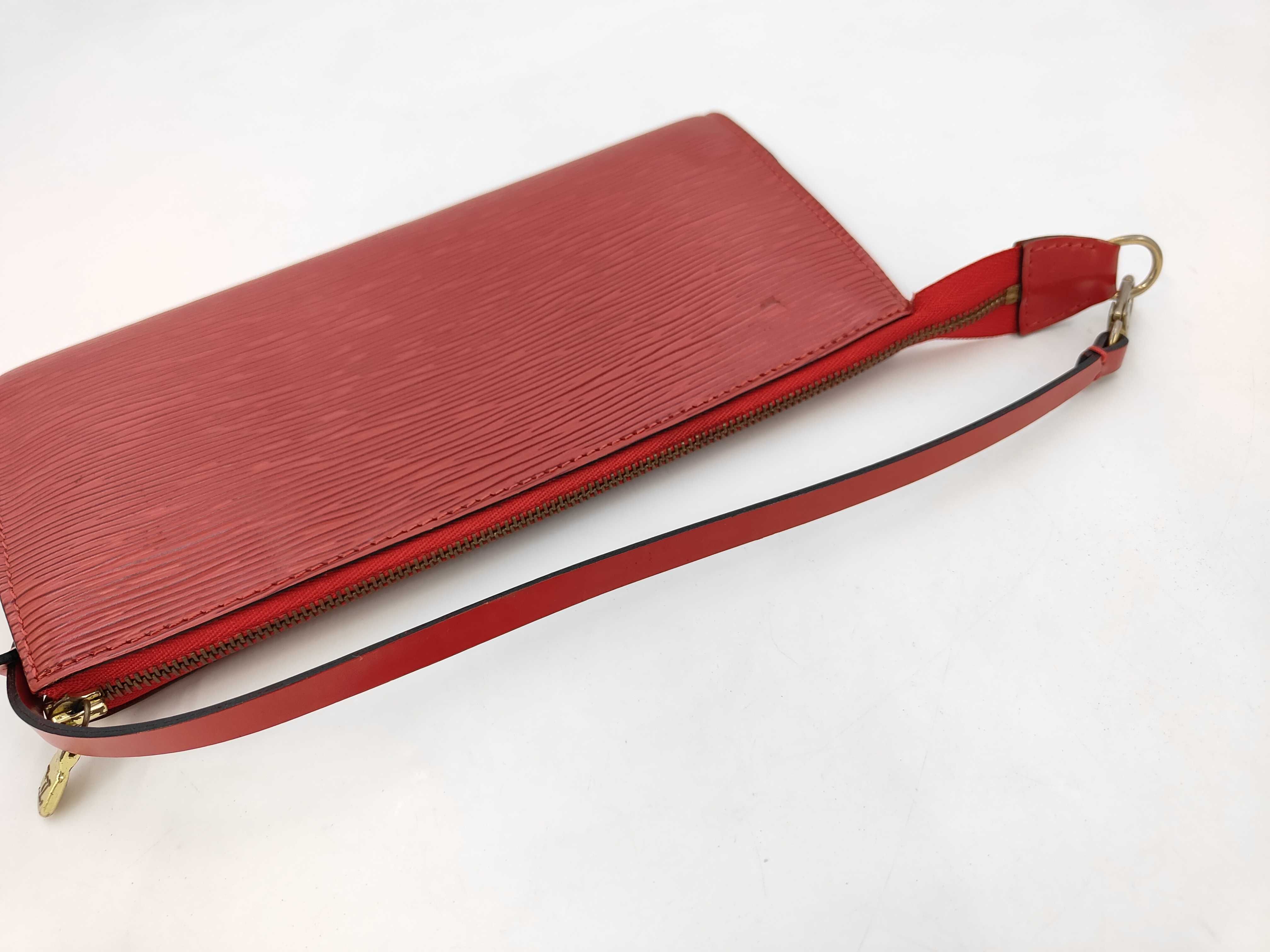 Epi Leather Pochette Accessoires Pouch M52947 — view 6