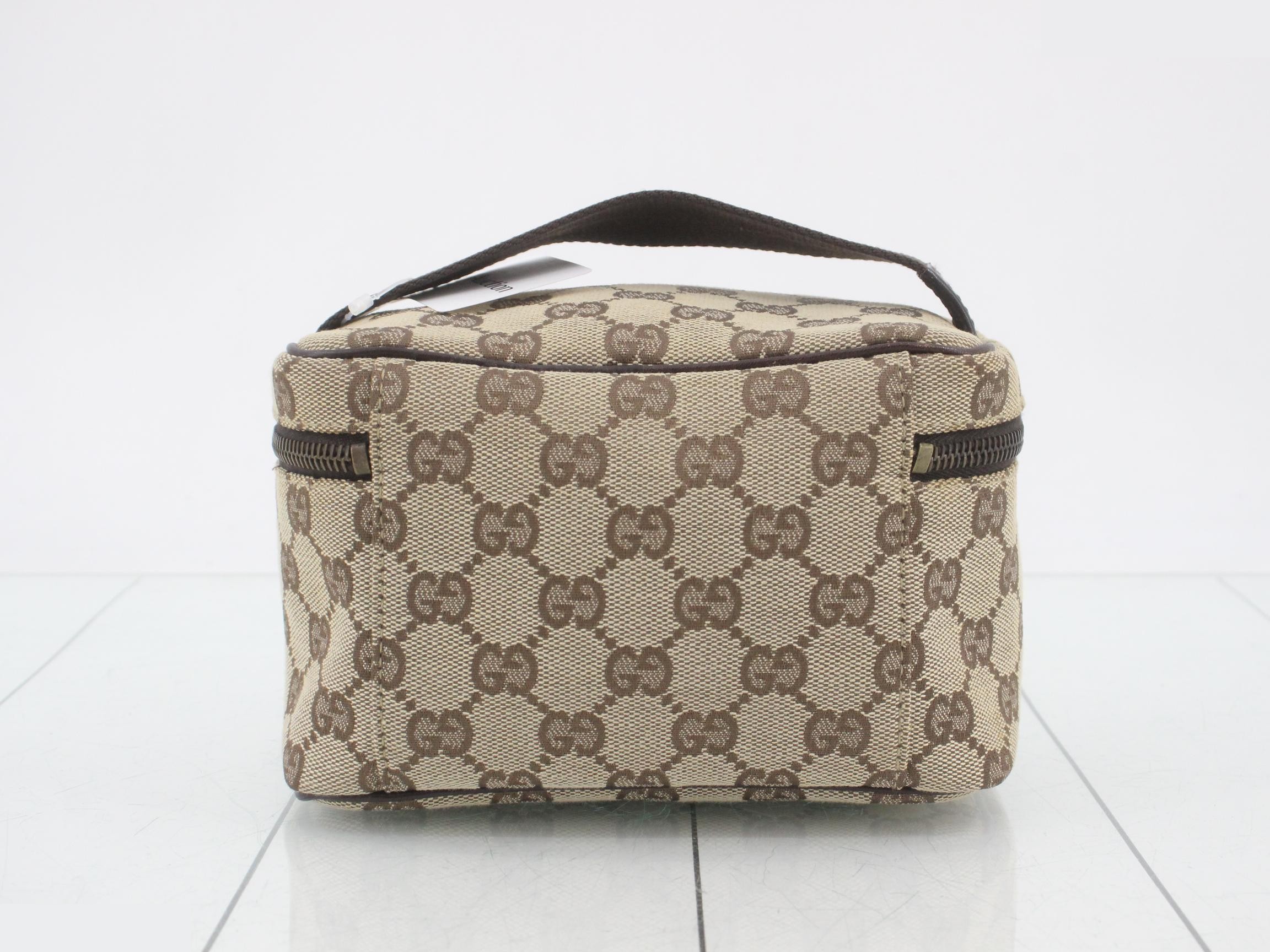 GG Canvas Vanity Pouch — view 2