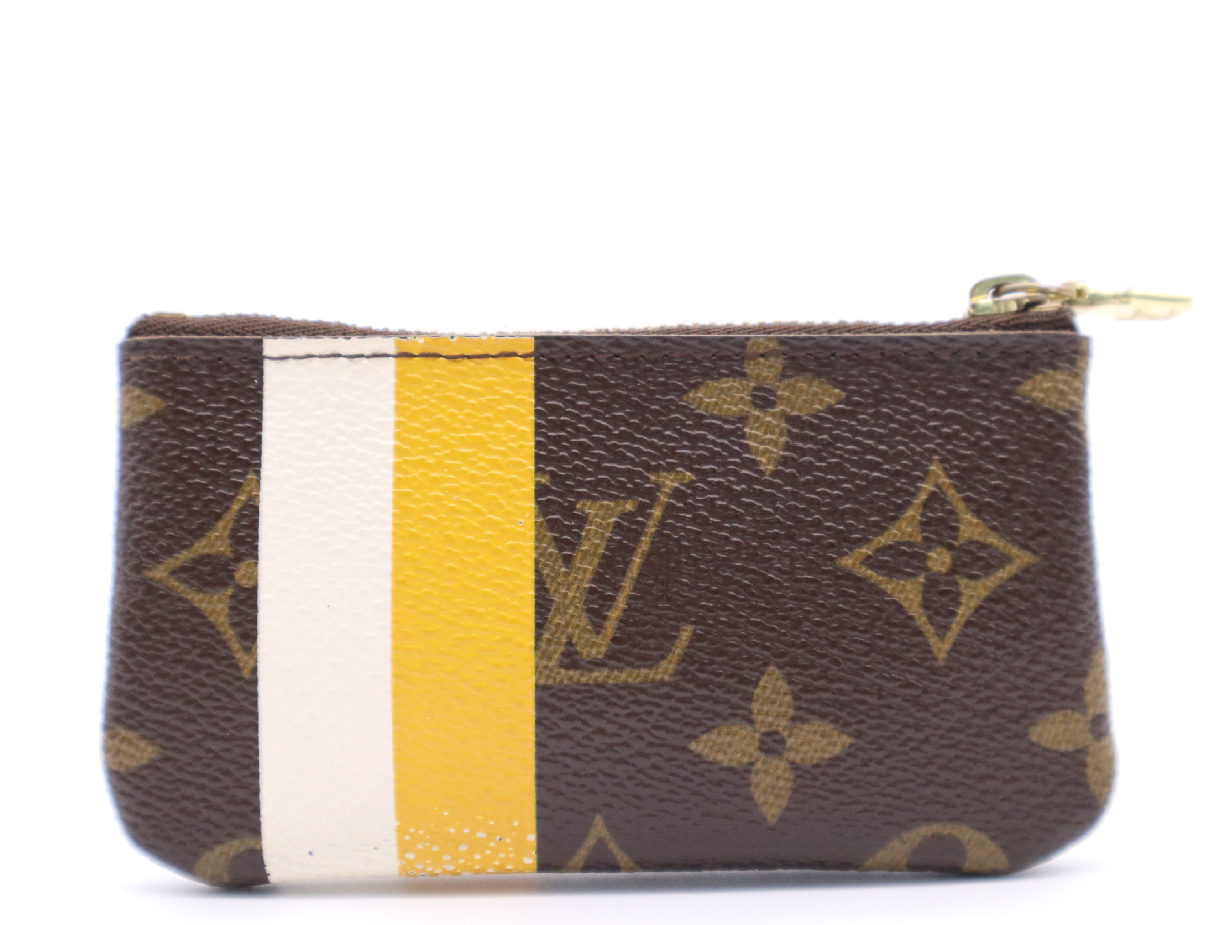 M60033 Monogram Groom Pochette Clé Jaune Coin Case — view 2