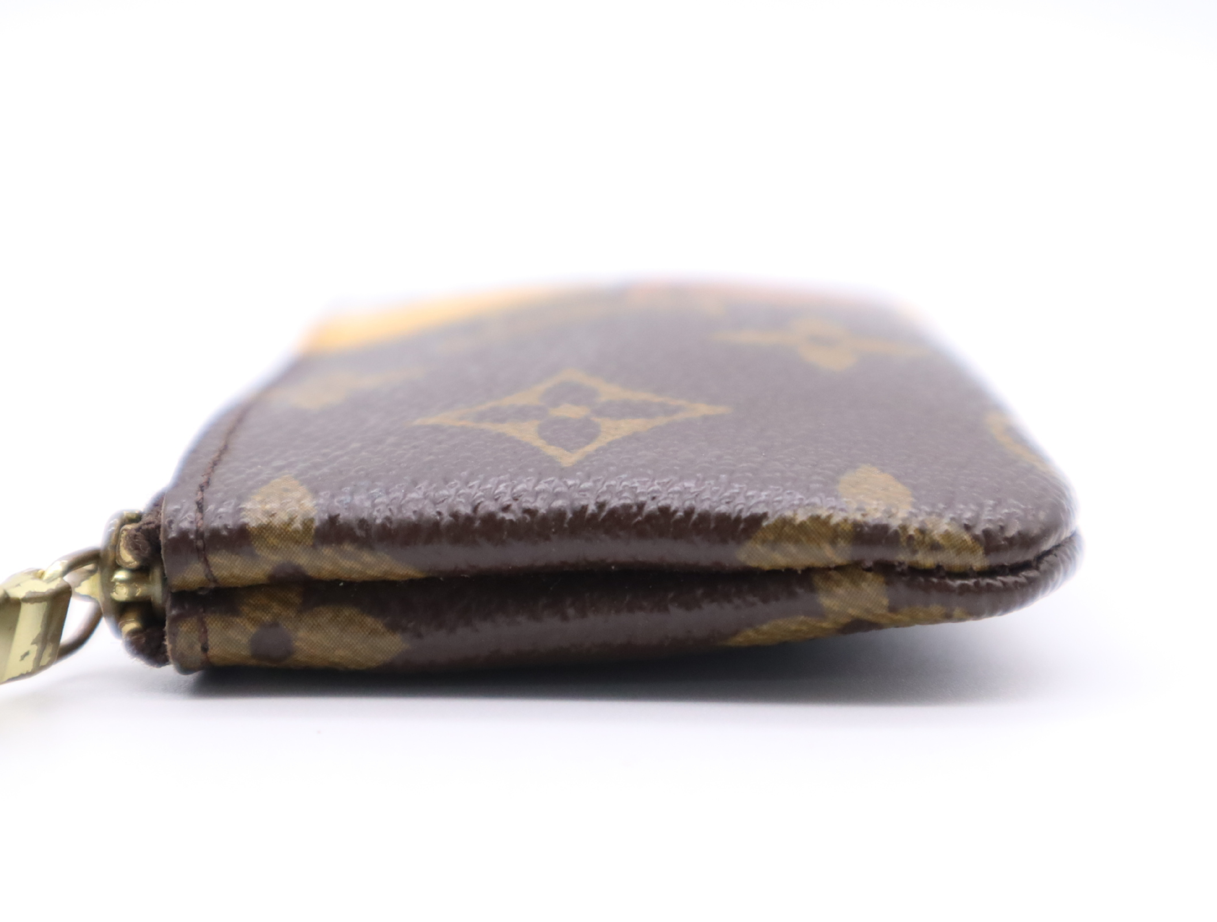 M60033 Monogram Groom Pochette Clé Jaune Coin Case — view 3