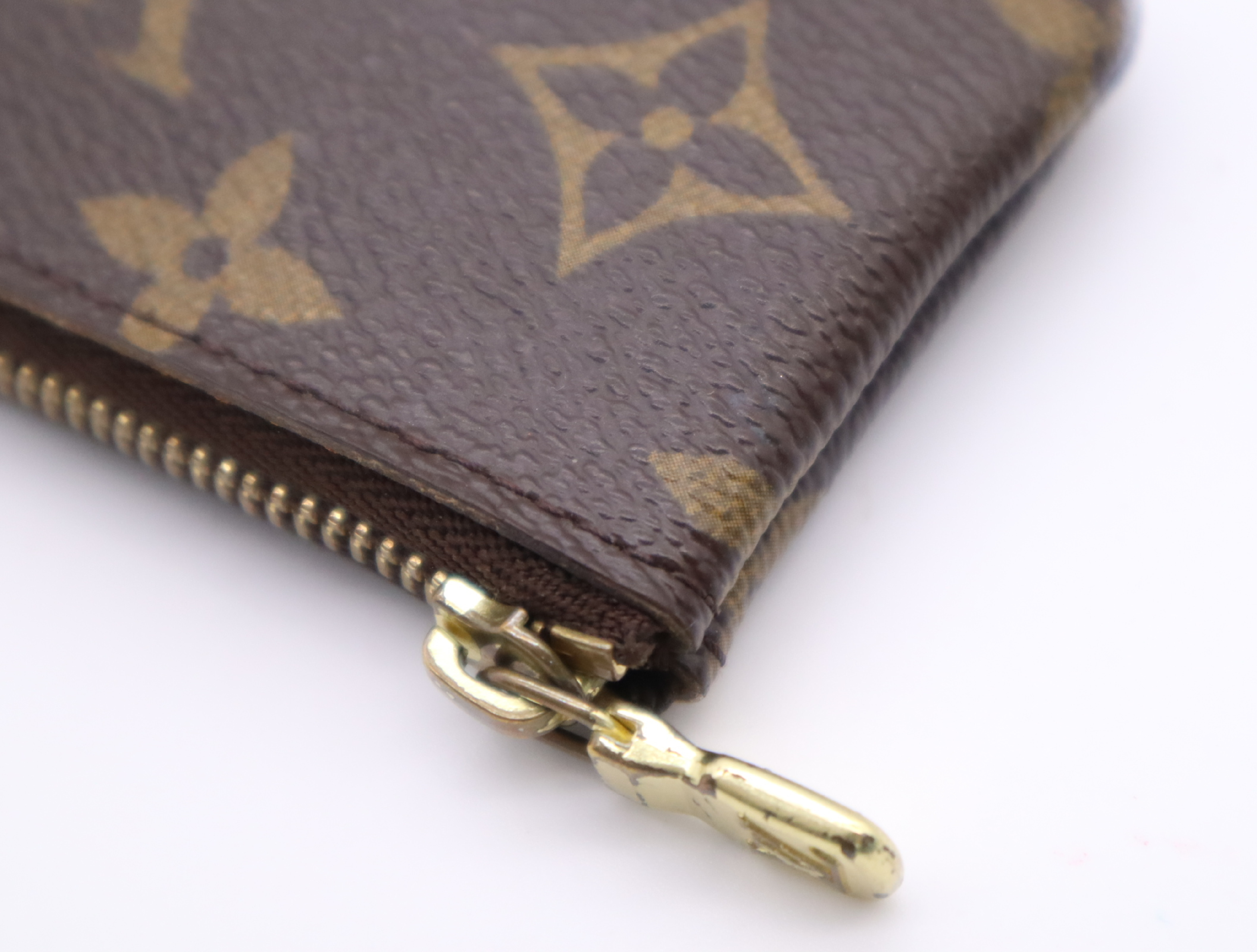 M60033 Monogram Groom Pochette Clé Jaune Coin Case — view 9