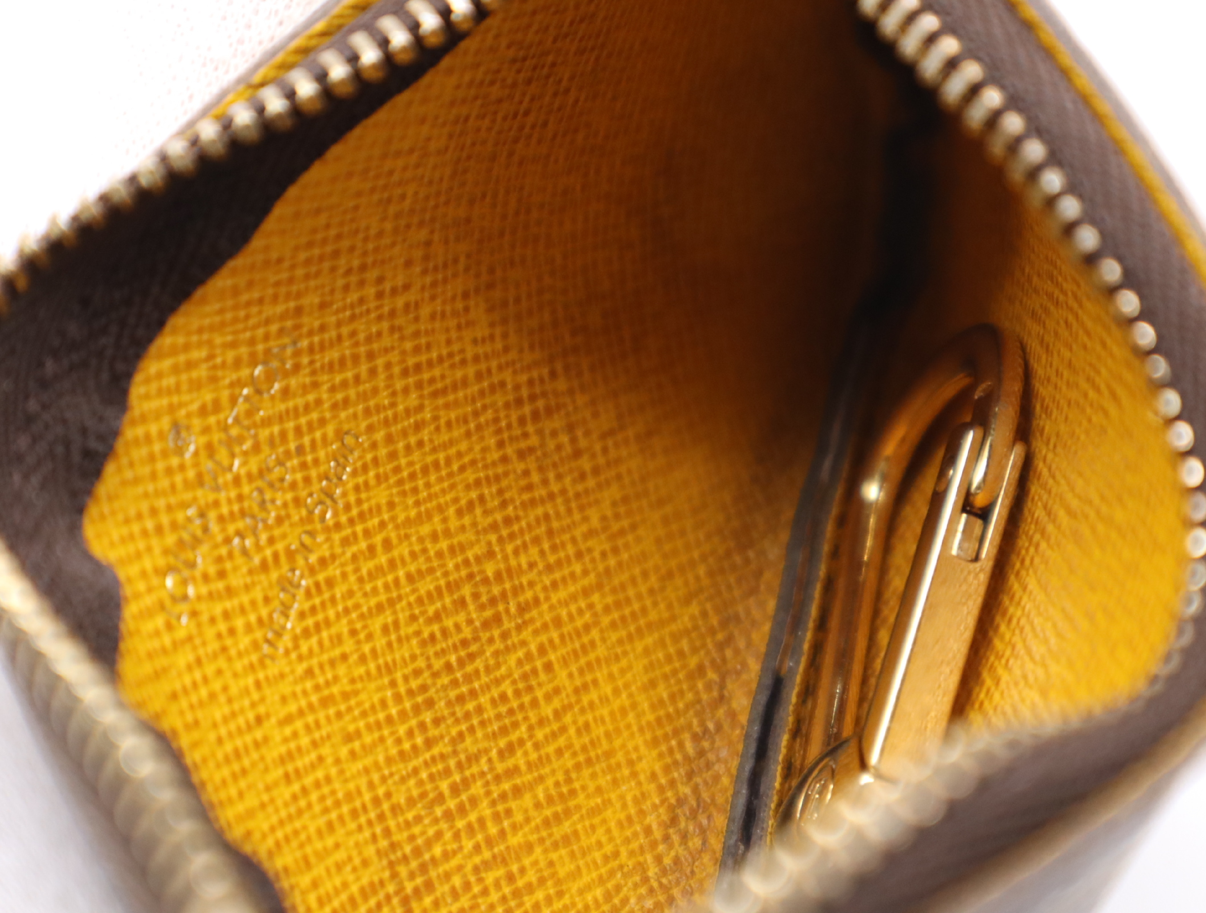 M60033 Monogram Groom Pochette Clé Jaune Coin Case — view 10