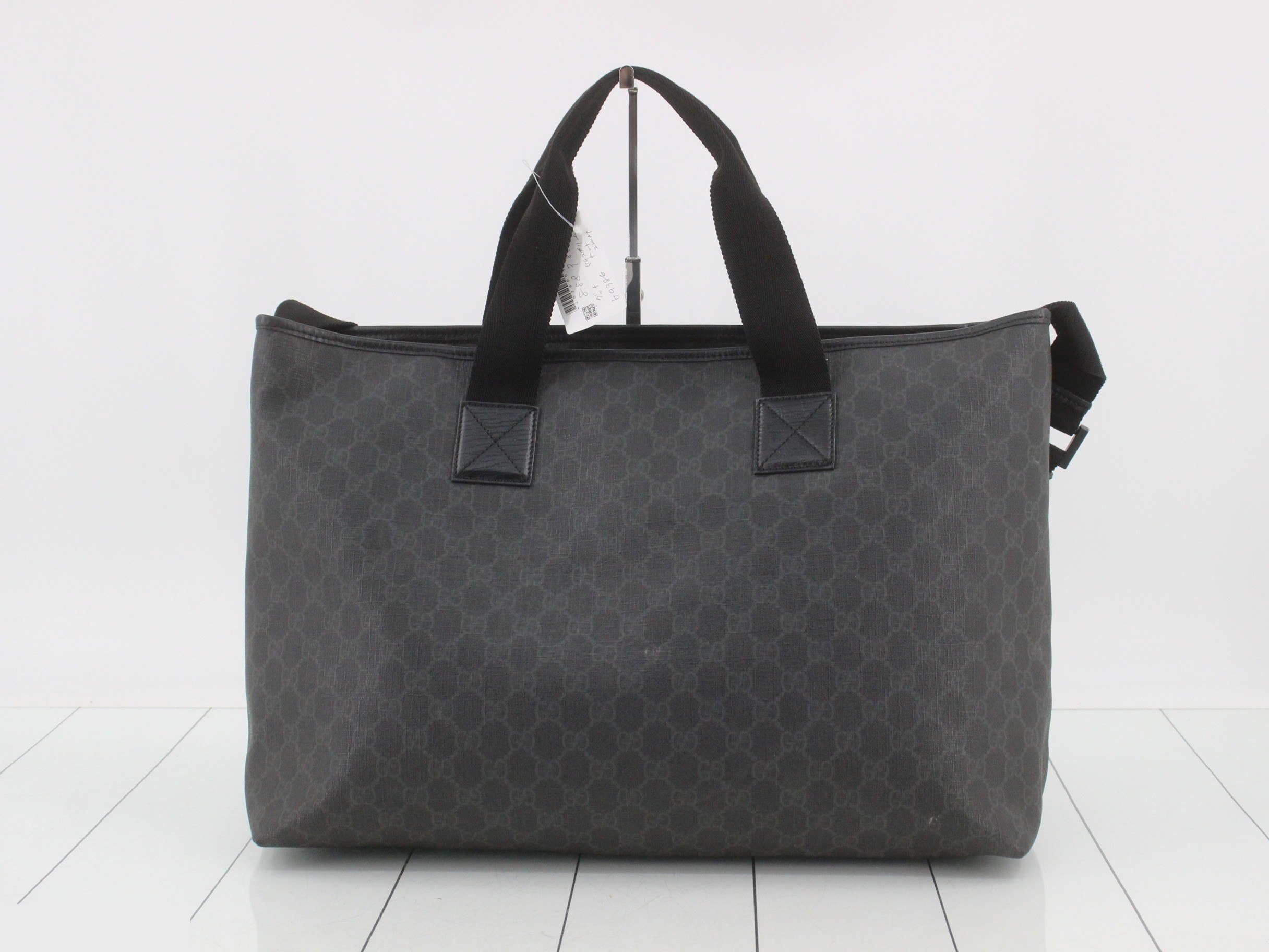 GG Supreme Tote Bag with Shoulder Strap — view 2