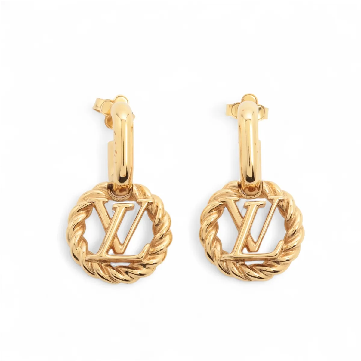 LE0274 Earrings (Pair) GP Gold -