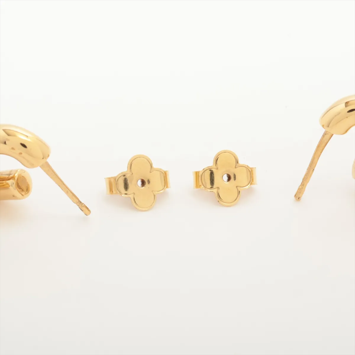 LE0274 Earrings (Pair) GP Gold - — view 4