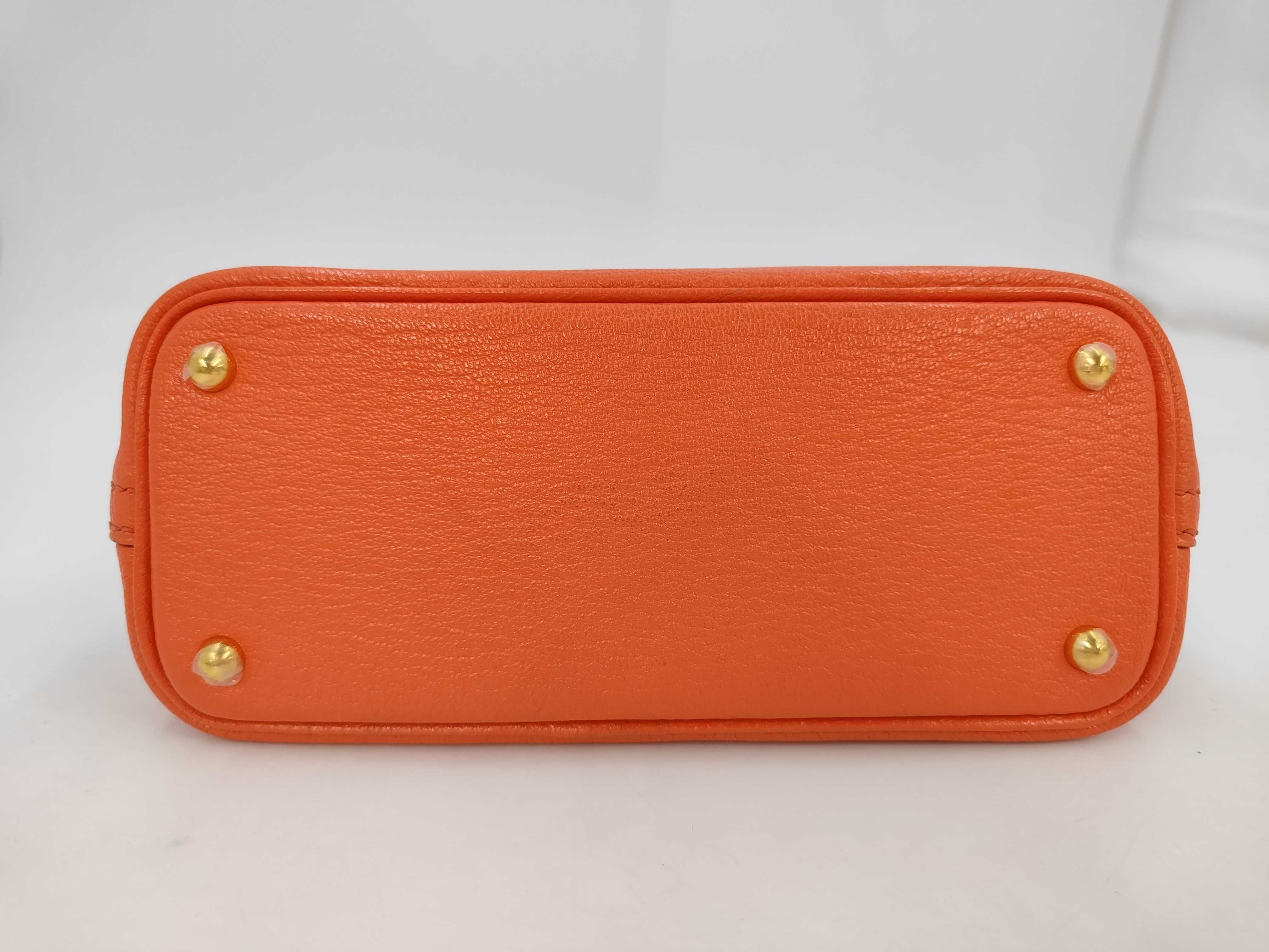 Bolide 1923 Mini Orange GD Hardware Handbag — view 3