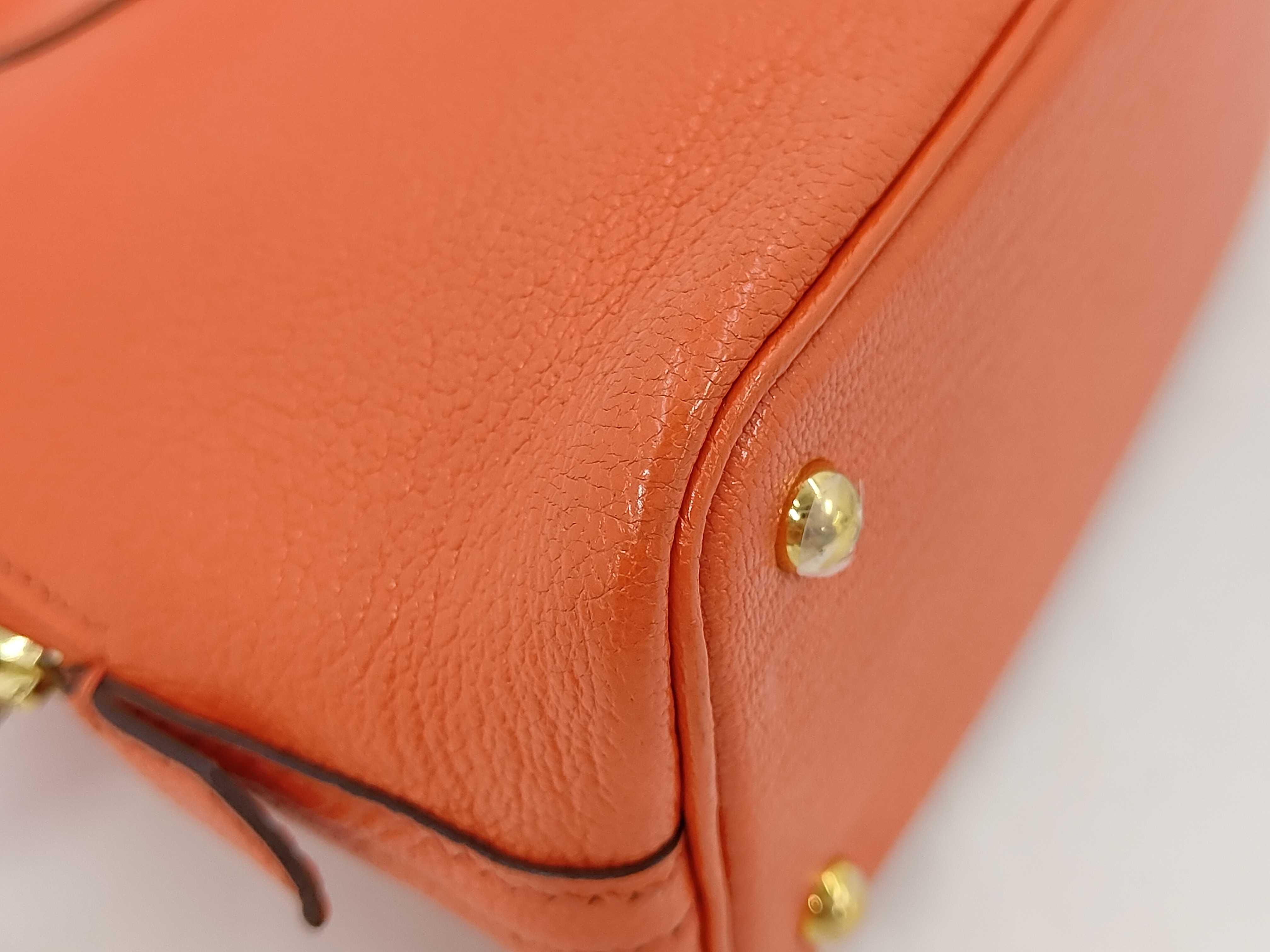 Bolide 1923 Mini Orange GD Hardware Handbag — view 4