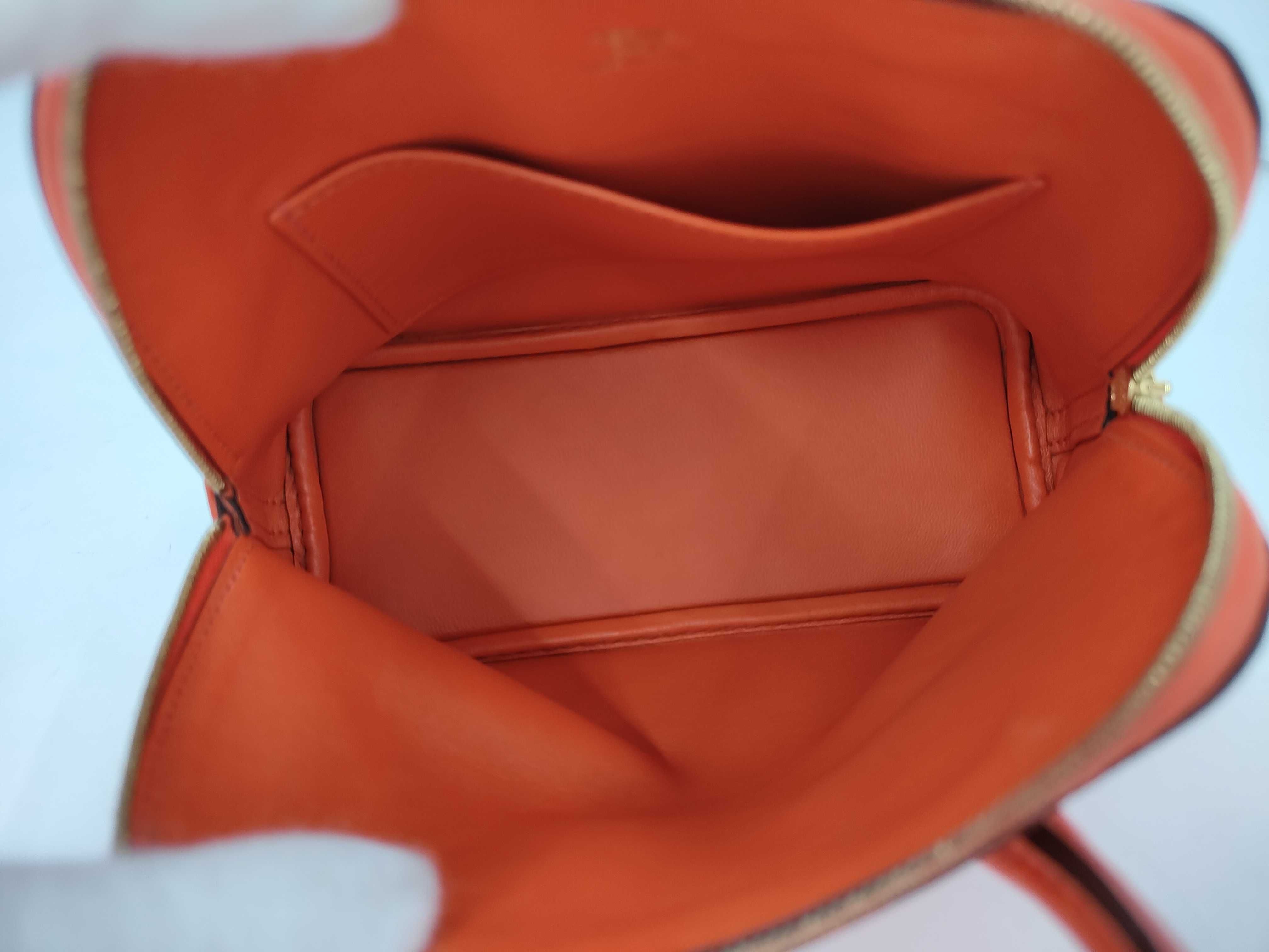 Bolide 1923 Mini Orange GD Hardware Handbag — view 8