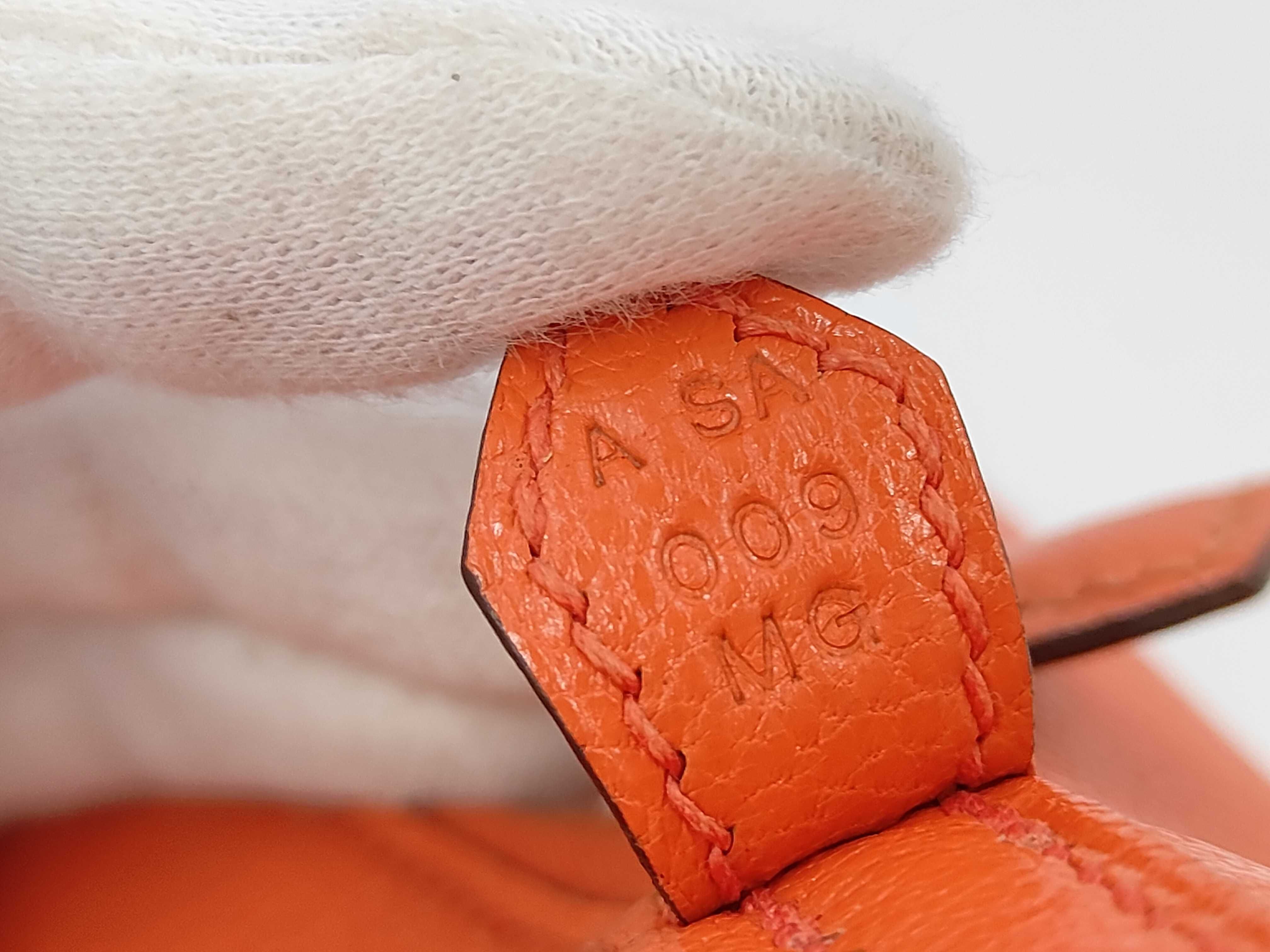 Bolide 1923 Mini Orange GD Hardware Handbag — view 10