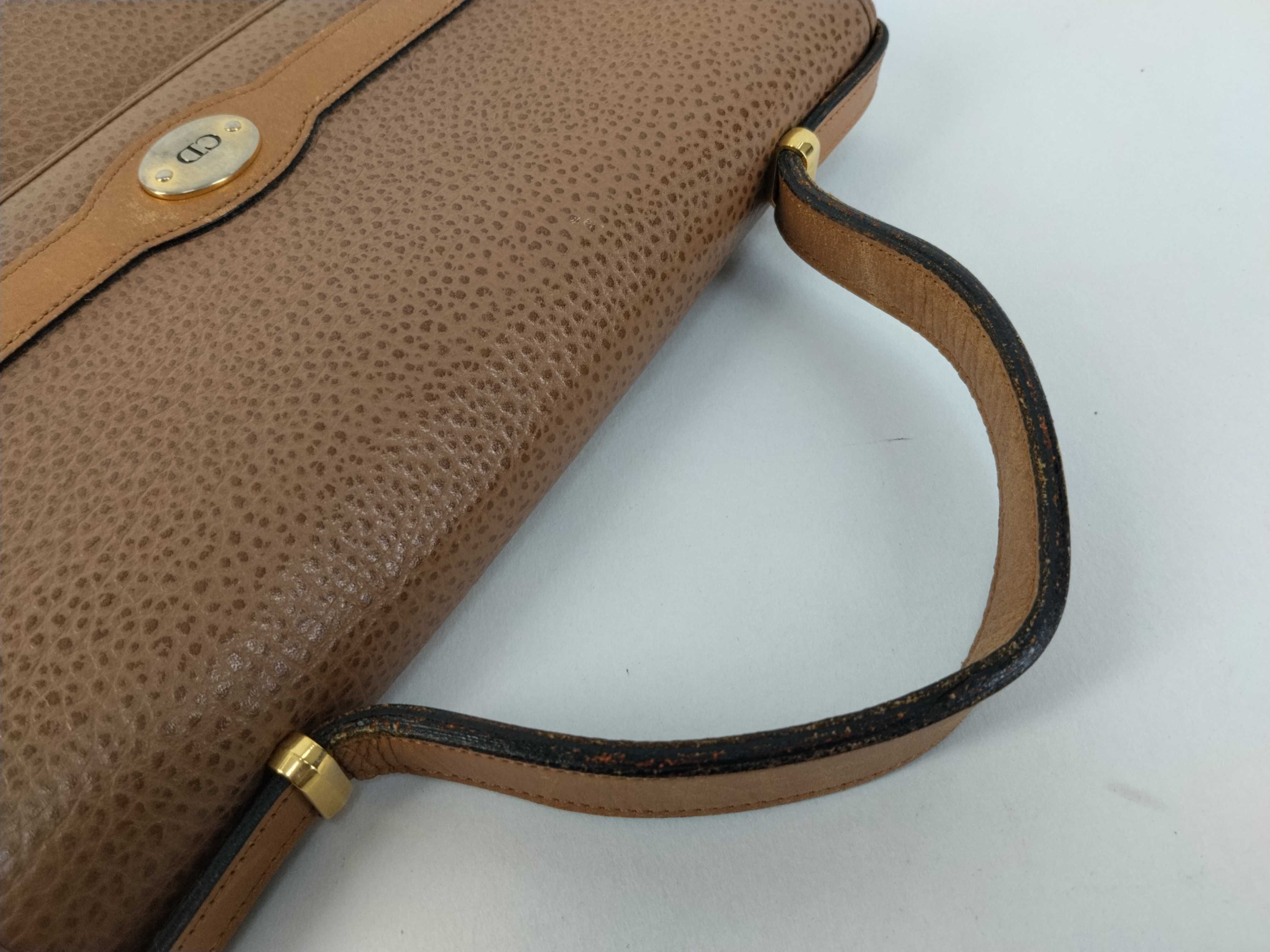 handbag, leather, brown handbag — view 3