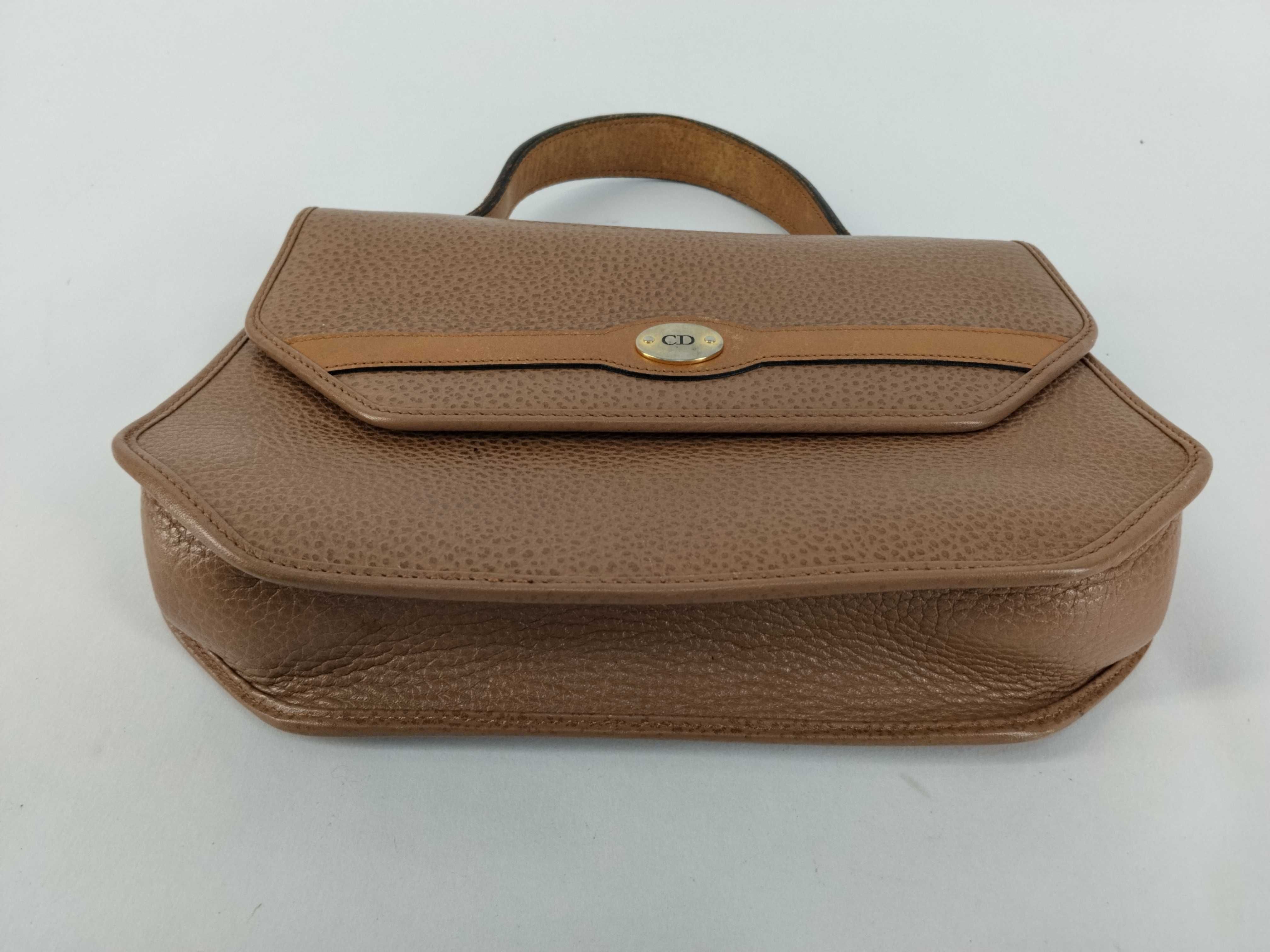handbag, leather, brown handbag — view 7