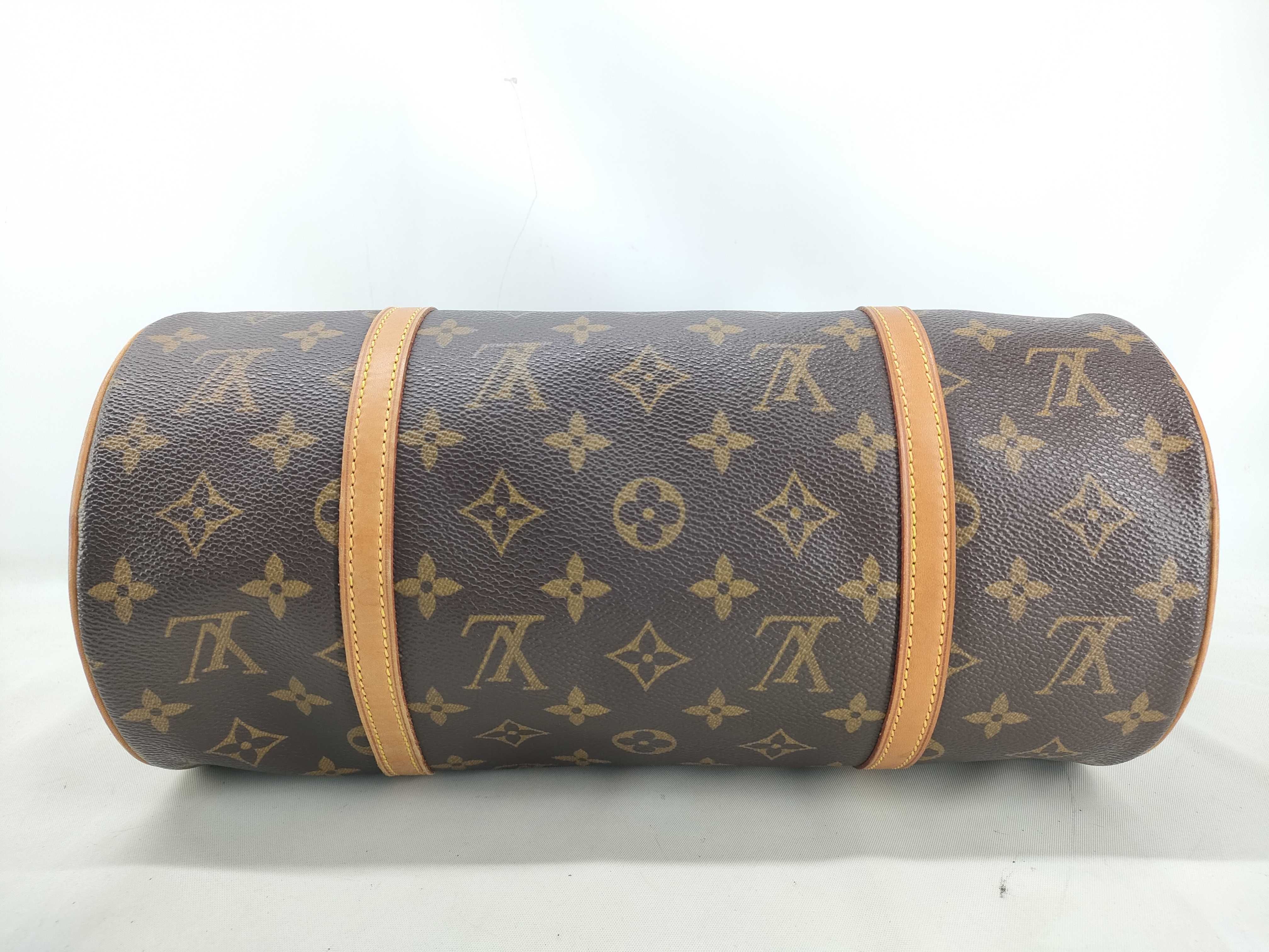 Monogram Papillon 30 M51385 0092 Brown Handbag — view 3