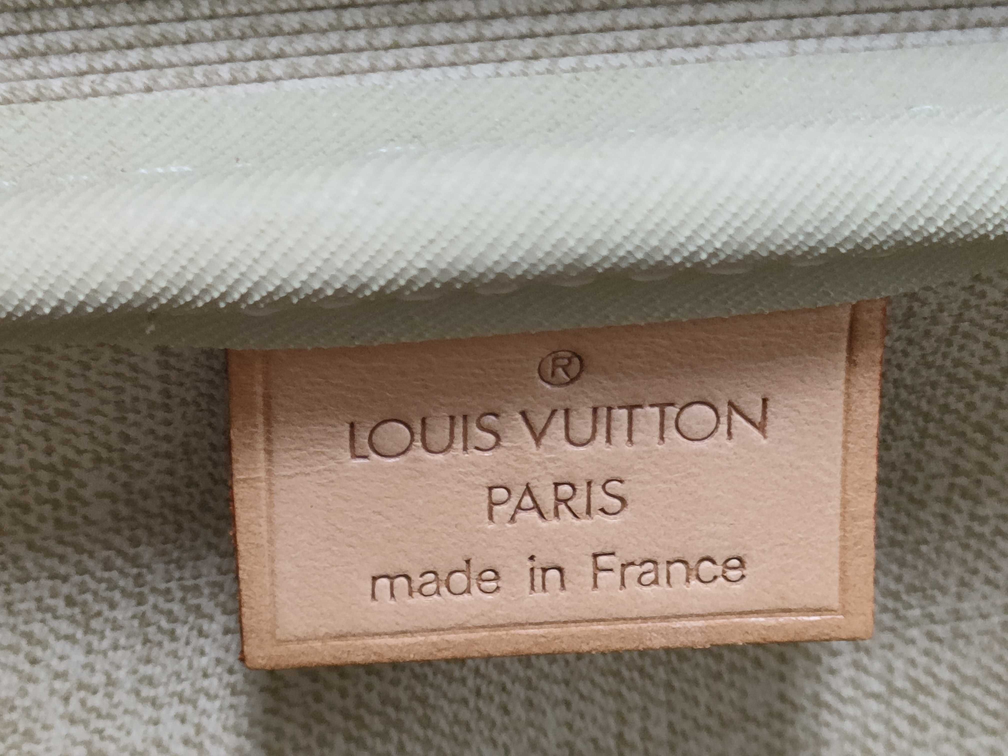 Monogram Vuitton Deauville Handbag — view 11