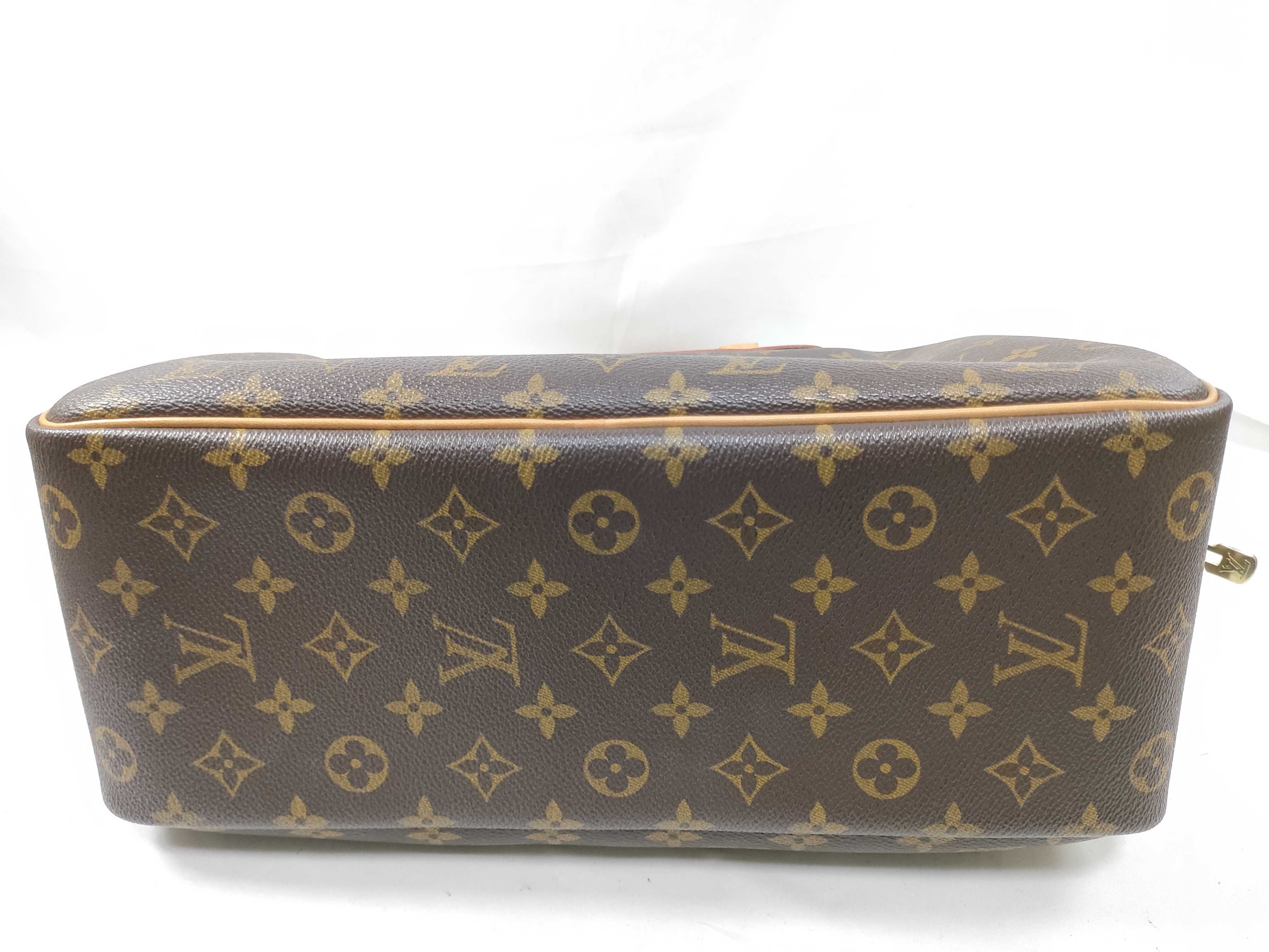 Monogram Vuitton Deauville Handbag — view 7