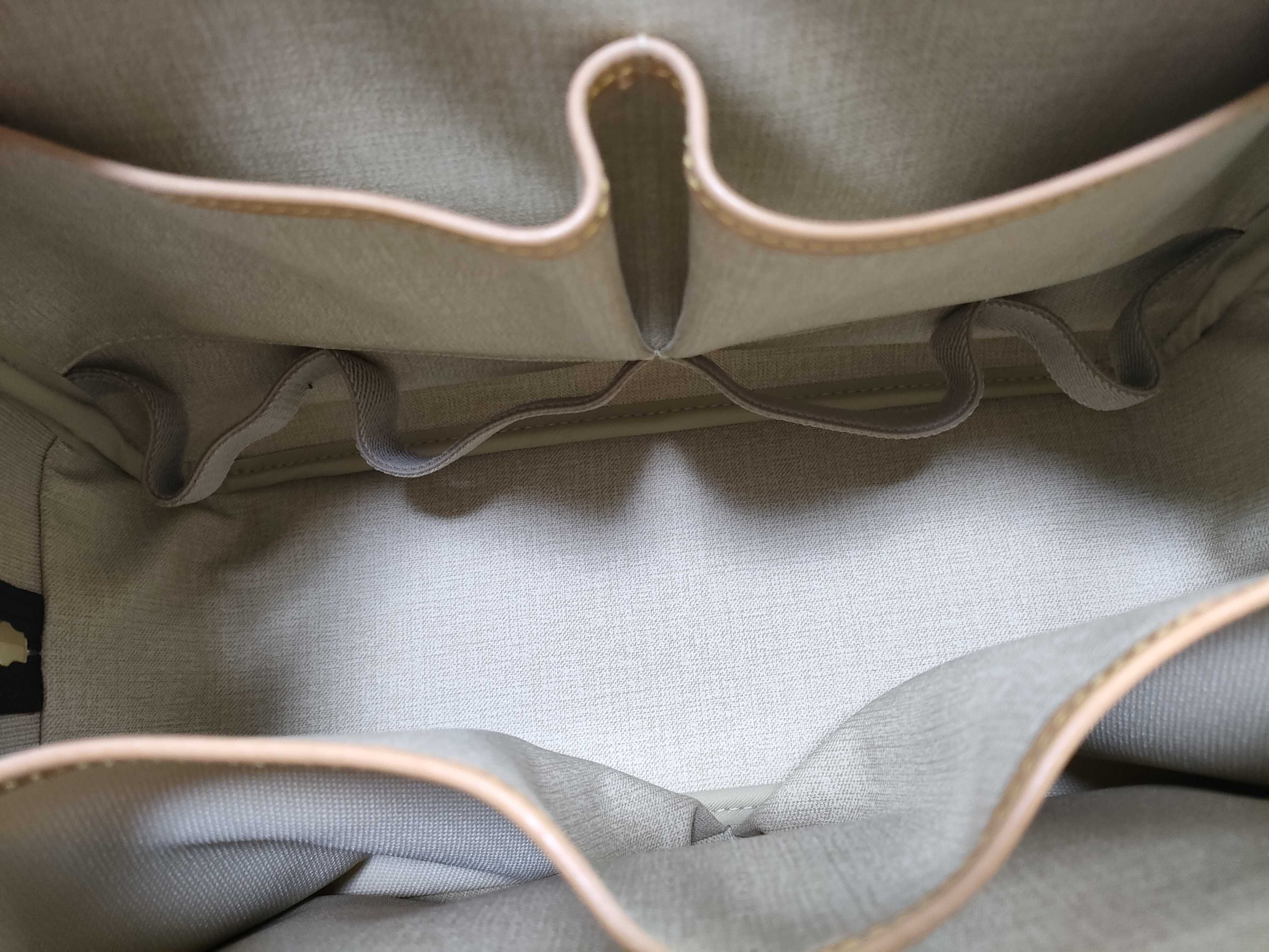 Monogram Vuitton Deauville Handbag — view 9