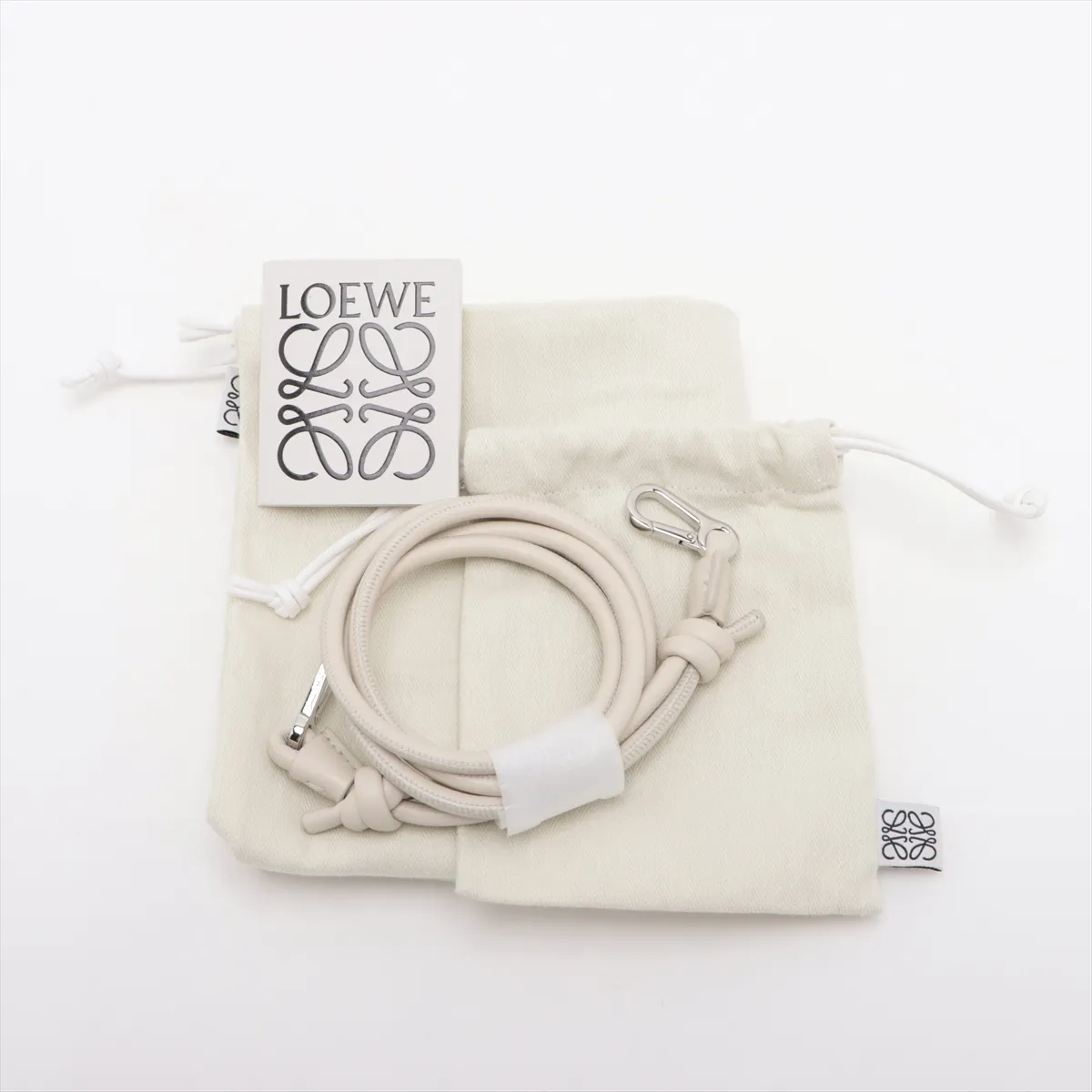 Flamenco Purse Bag Mini Leather 2WAY Shoulder Bag Ivory — view 8