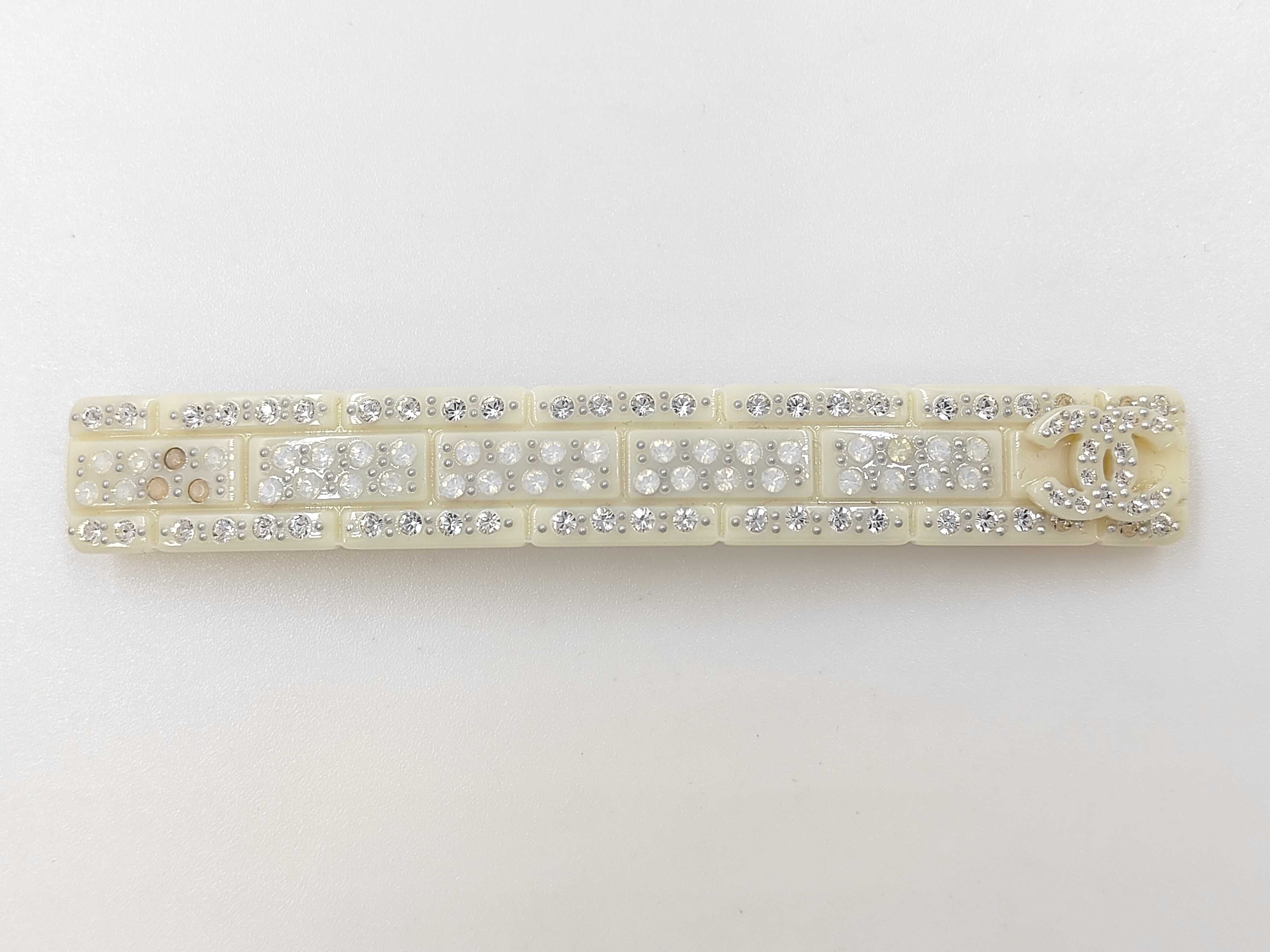 08A Rhinestone Barrette Hair Accessory