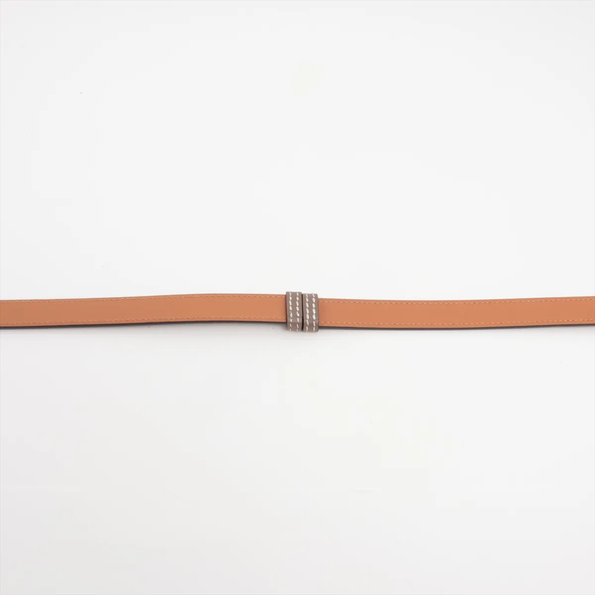 Kelly 18 B:2023 Belt, Veau Epsom leather, Etoupe color, — view 4