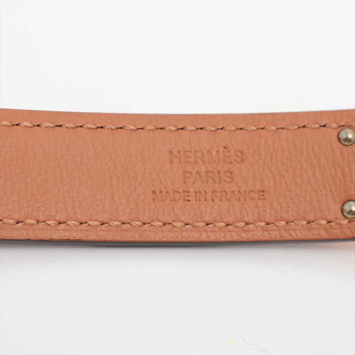 Kelly 18 B:2023 Belt, Veau Epsom leather, Etoupe color, — view 5