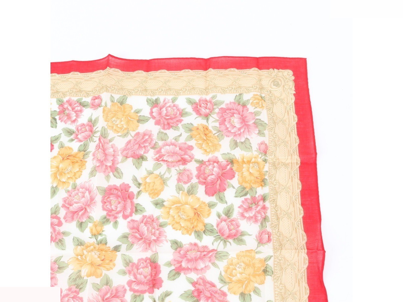 100% Silk Handkerchief with Tag — view 3