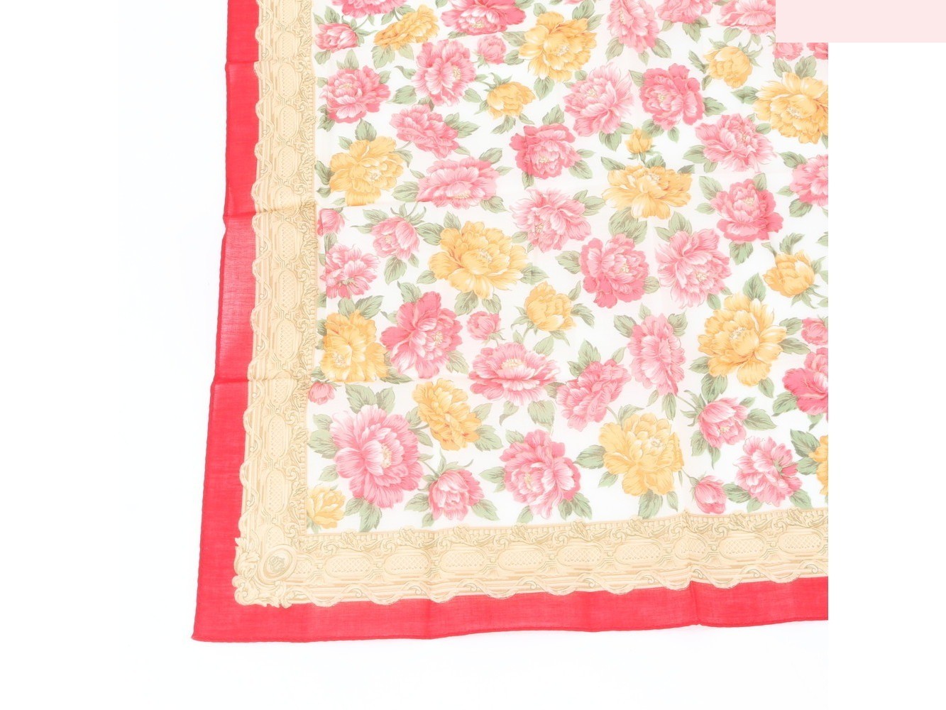 100% Silk Handkerchief with Tag — view 4