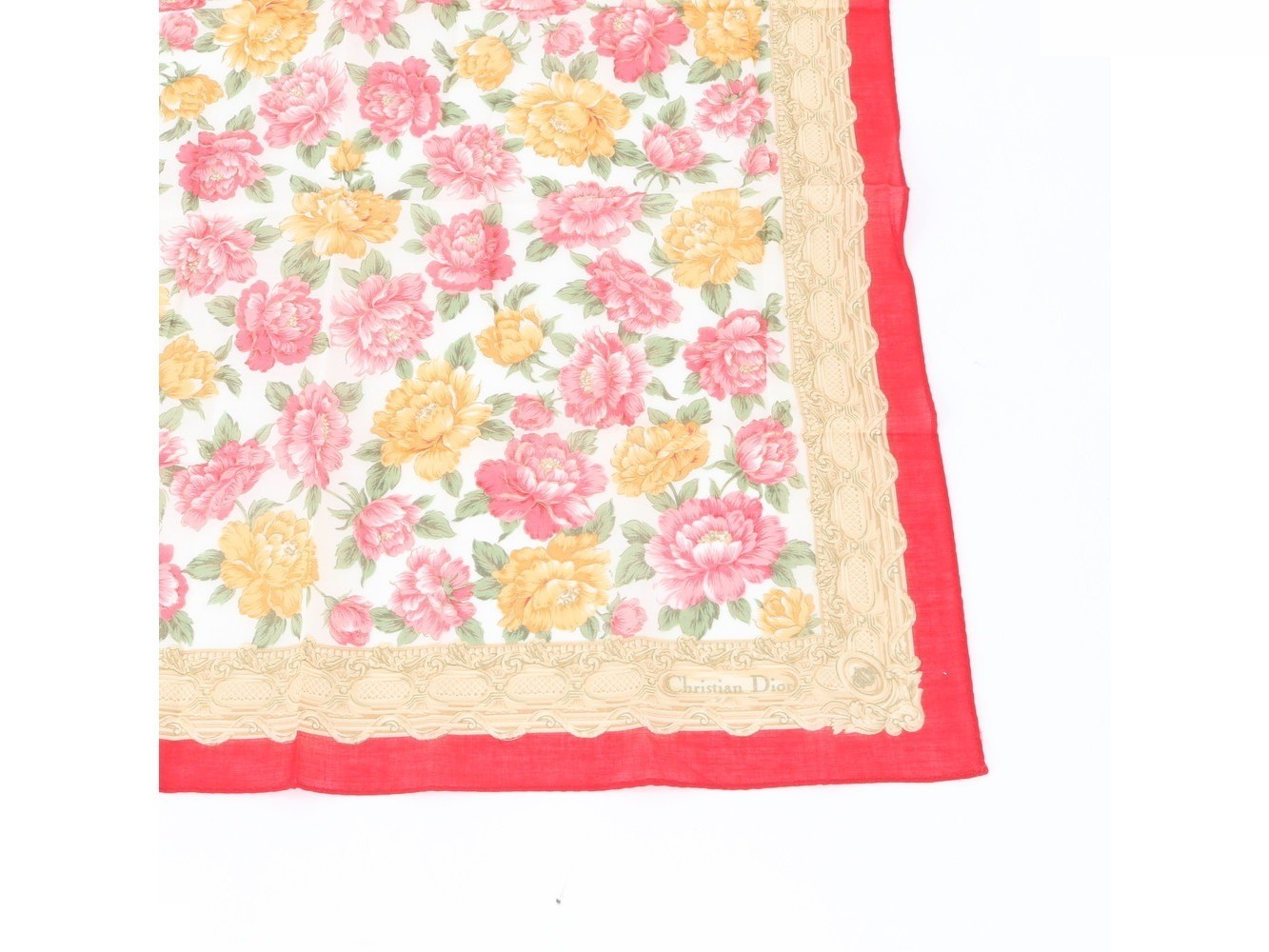 100% Silk Handkerchief with Tag — view 5