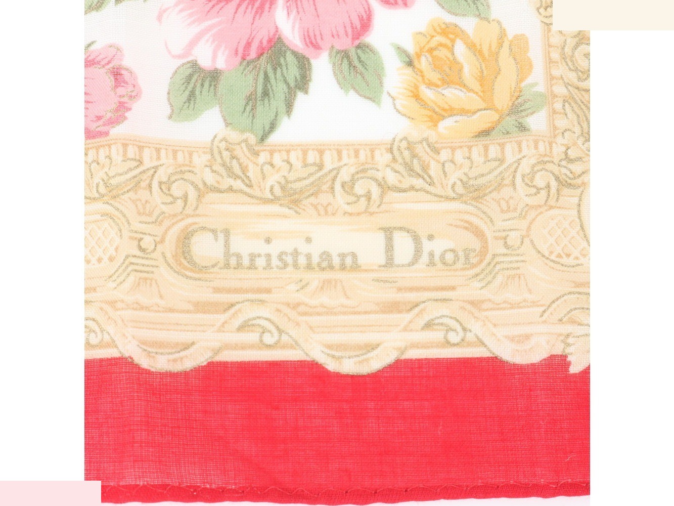 100% Silk Handkerchief with Tag — view 6