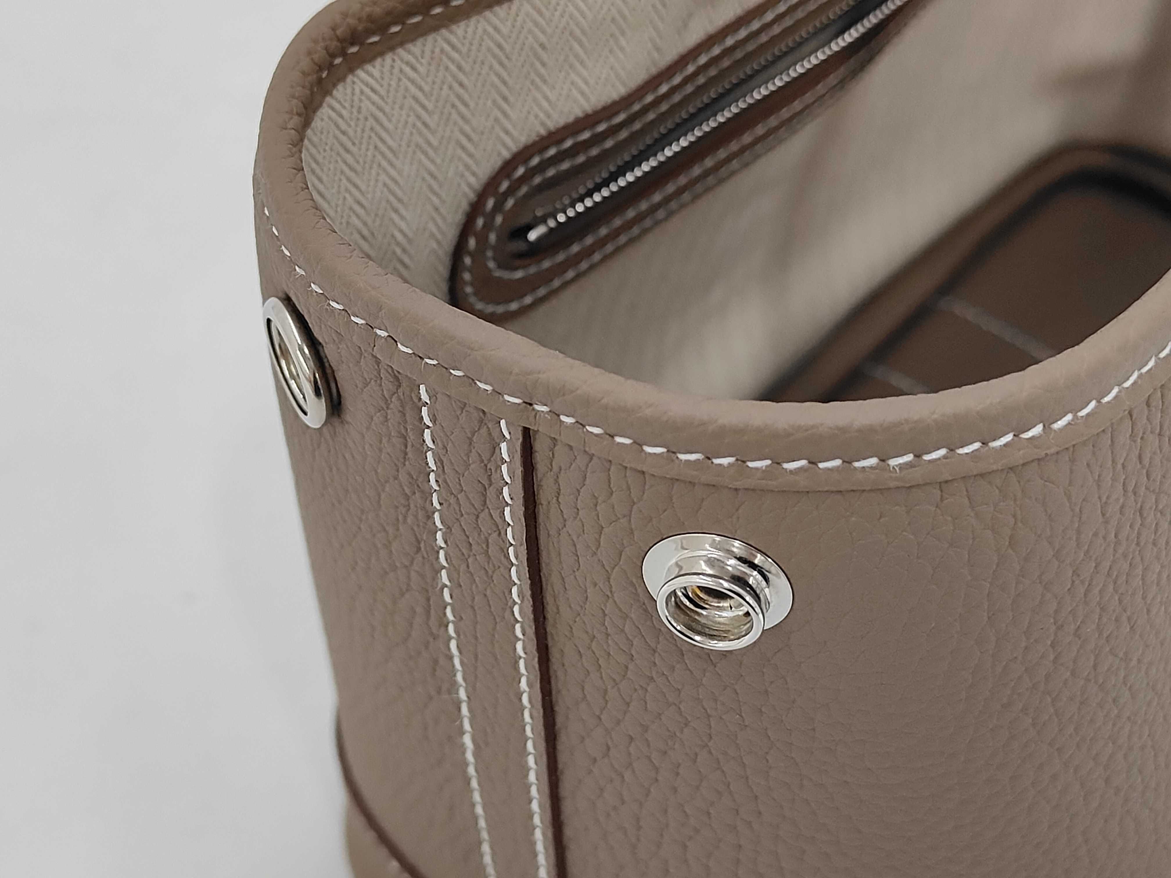 Neo Garden Party Etoupe G Stamp Handbag — view 11