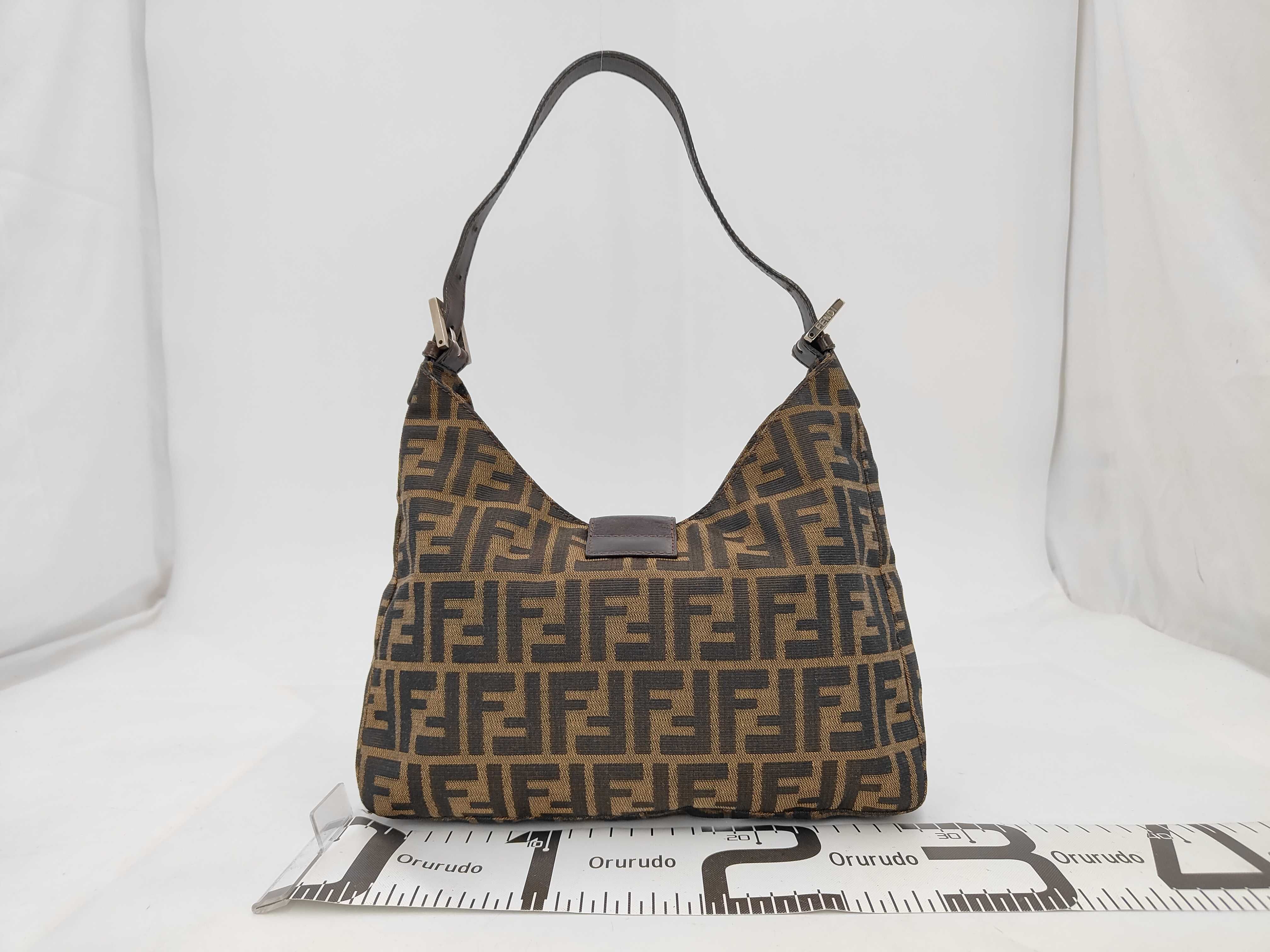 Zucca Mamma Bucket Shoulder Bag with Silver Hardware — view 2