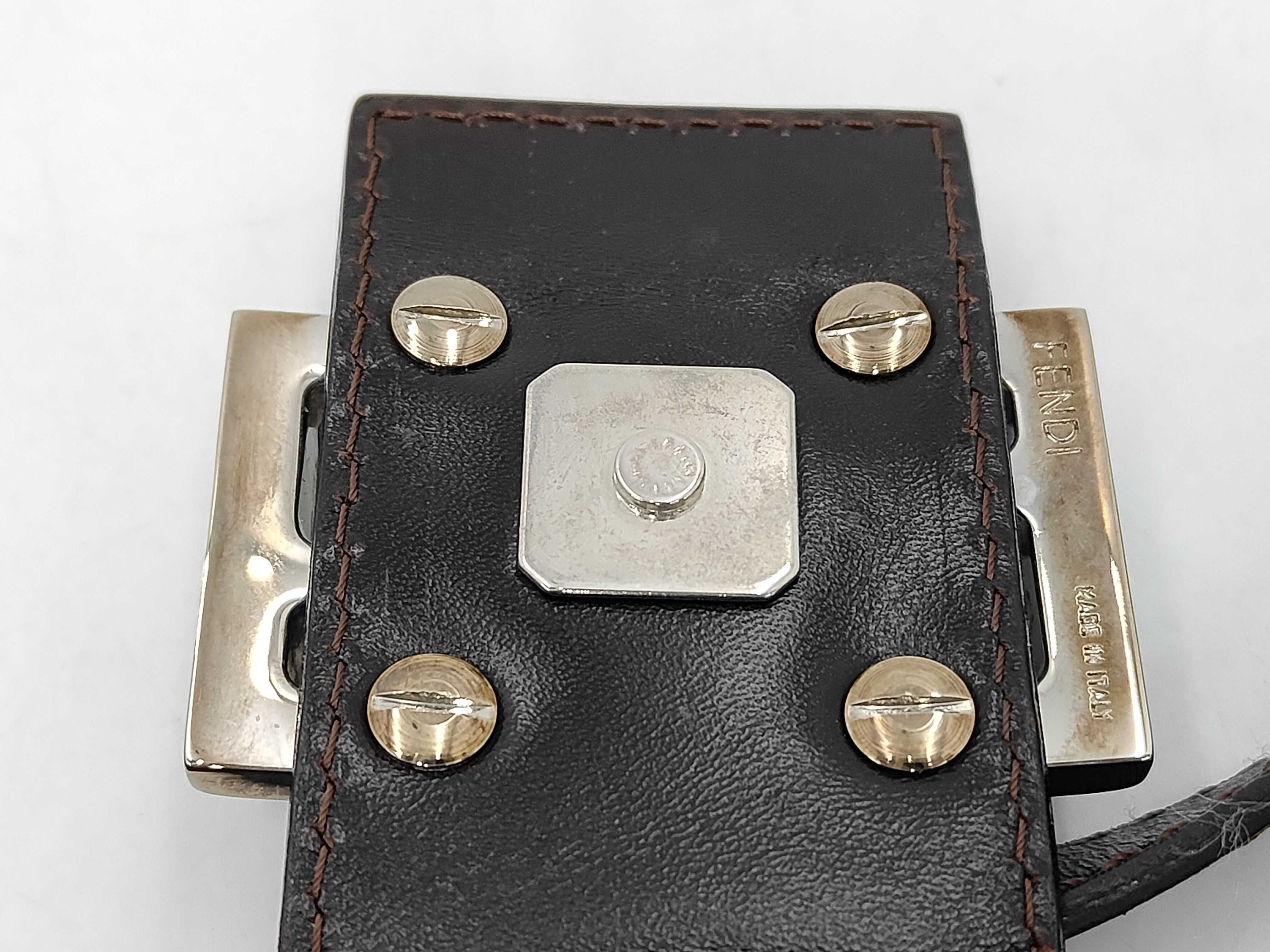 Zucca Mamma Bucket Shoulder Bag with Silver Hardware — view 10