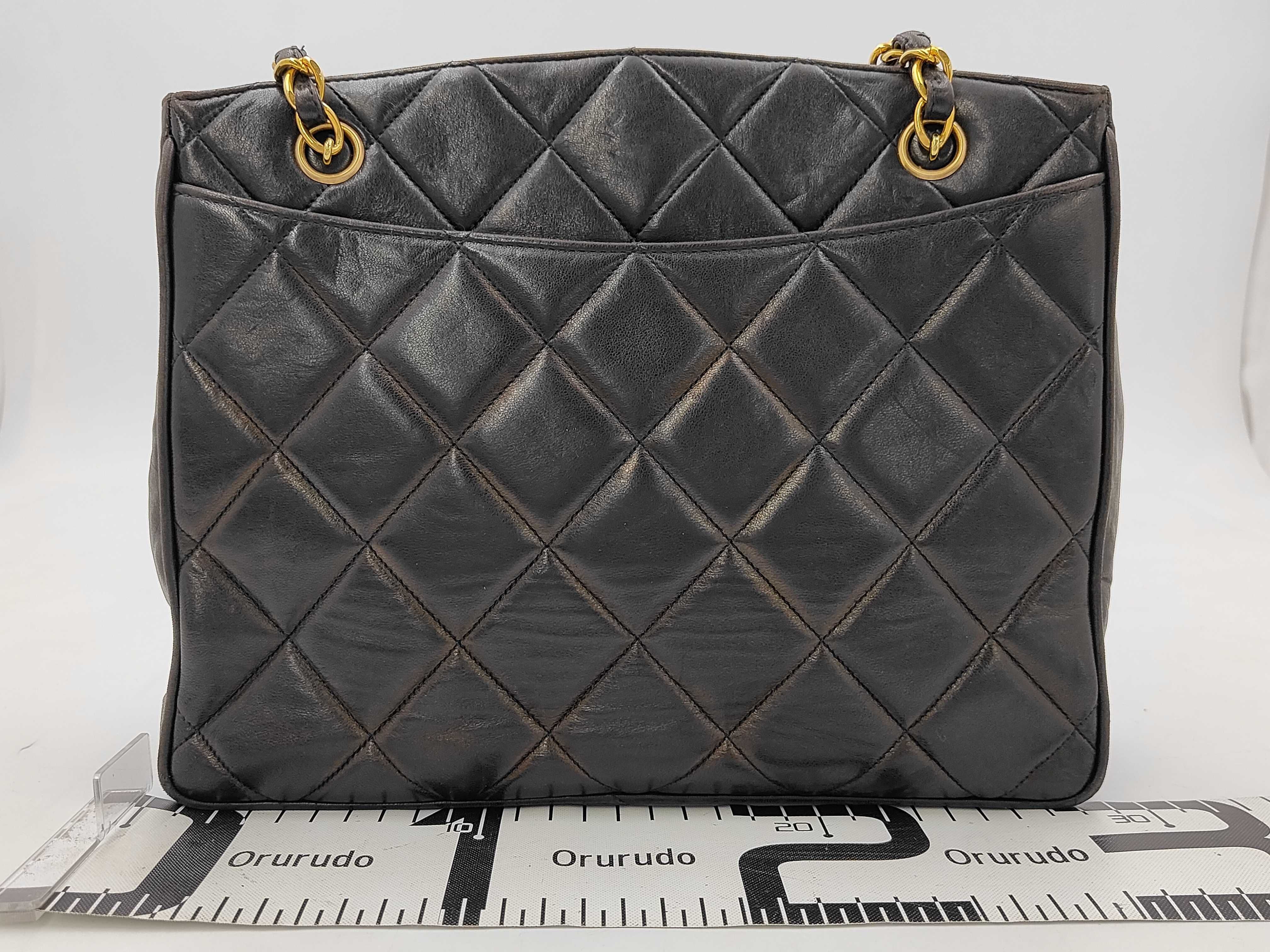 Lambskin Matelassé Chain Bag with Coco Mark Shoulder Bag — view 2