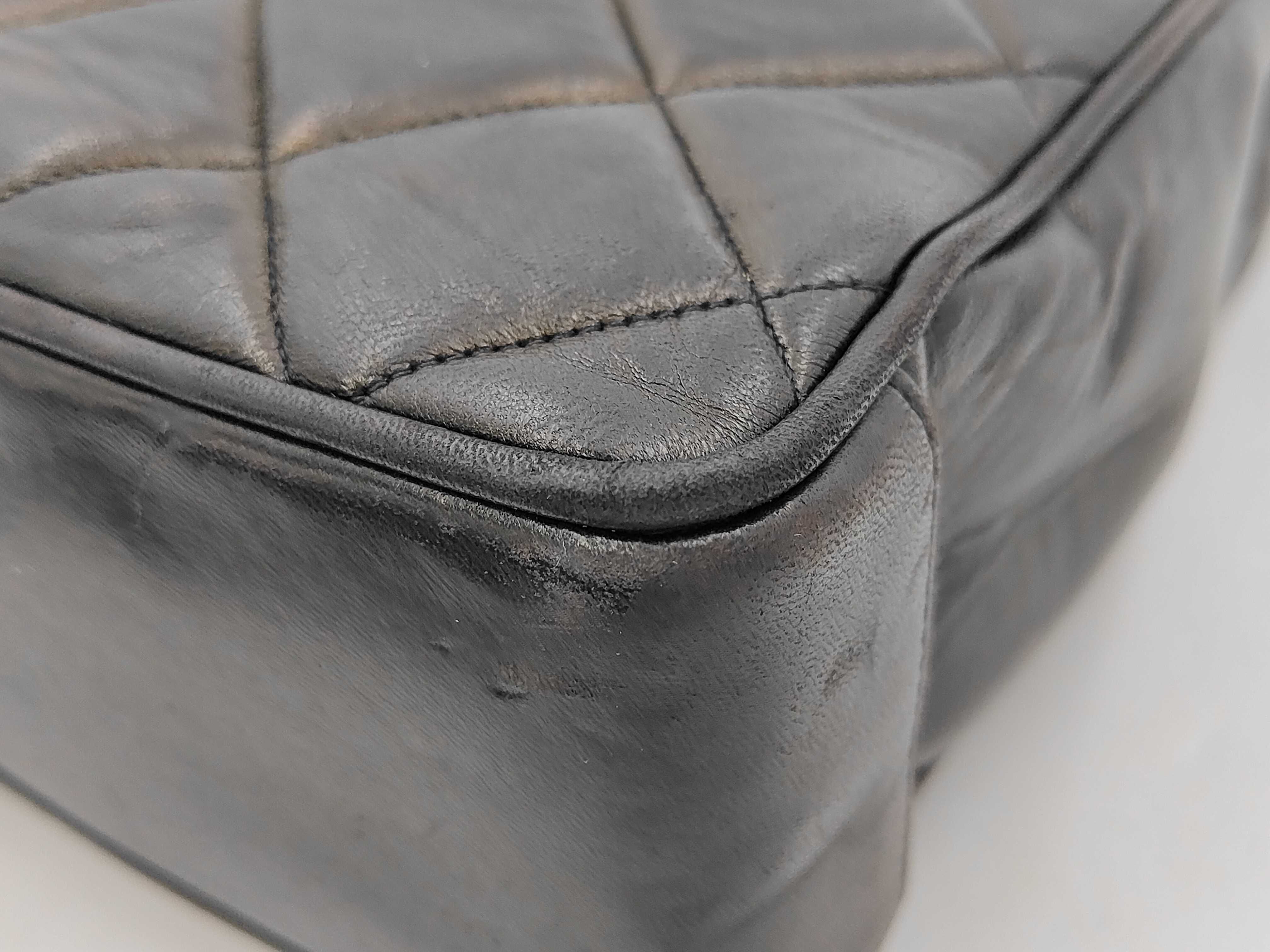 Lambskin Matelassé Chain Bag with Coco Mark Shoulder Bag — view 6
