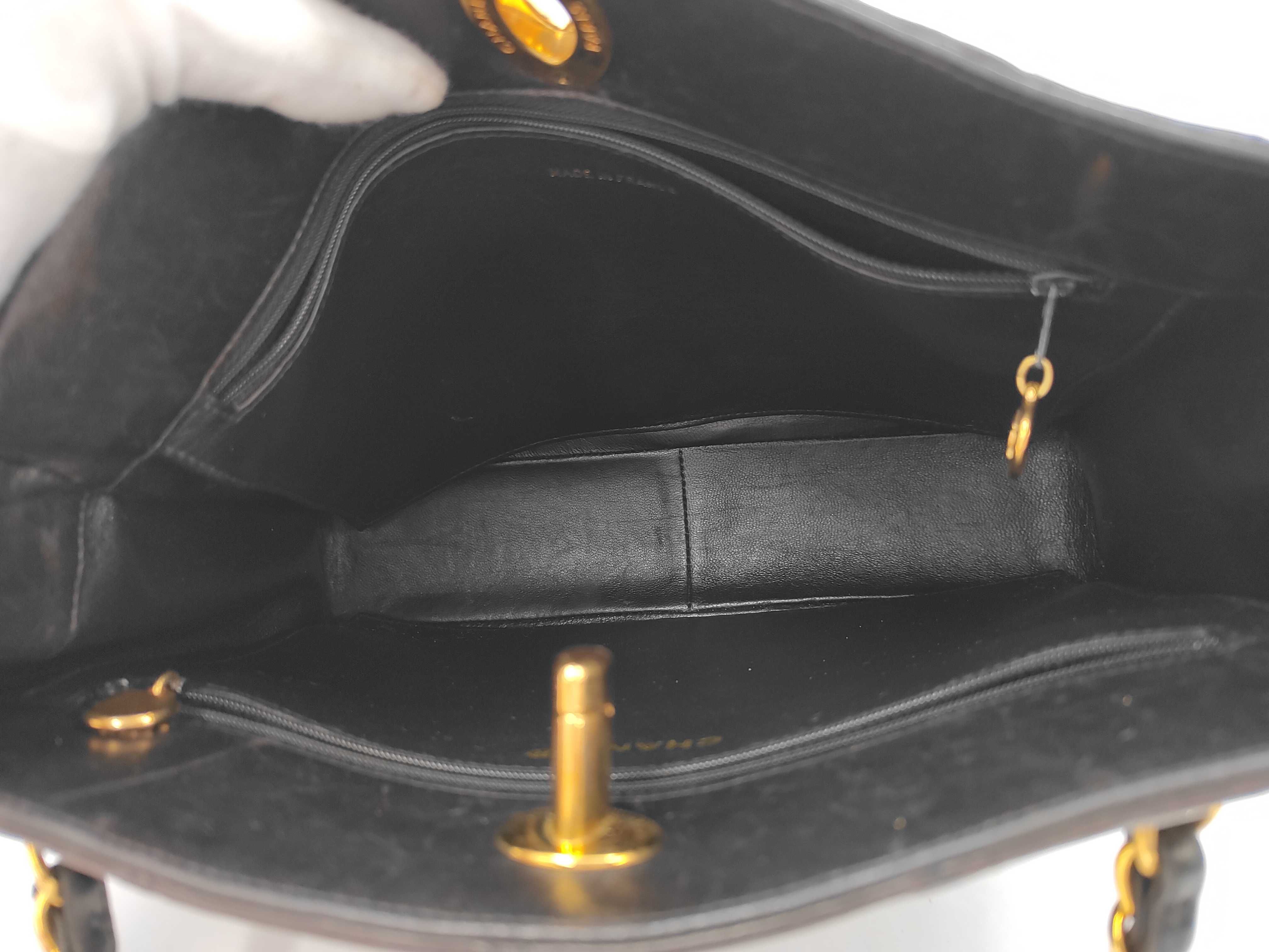 Lambskin Matelassé Chain Bag with Coco Mark Shoulder Bag — view 8