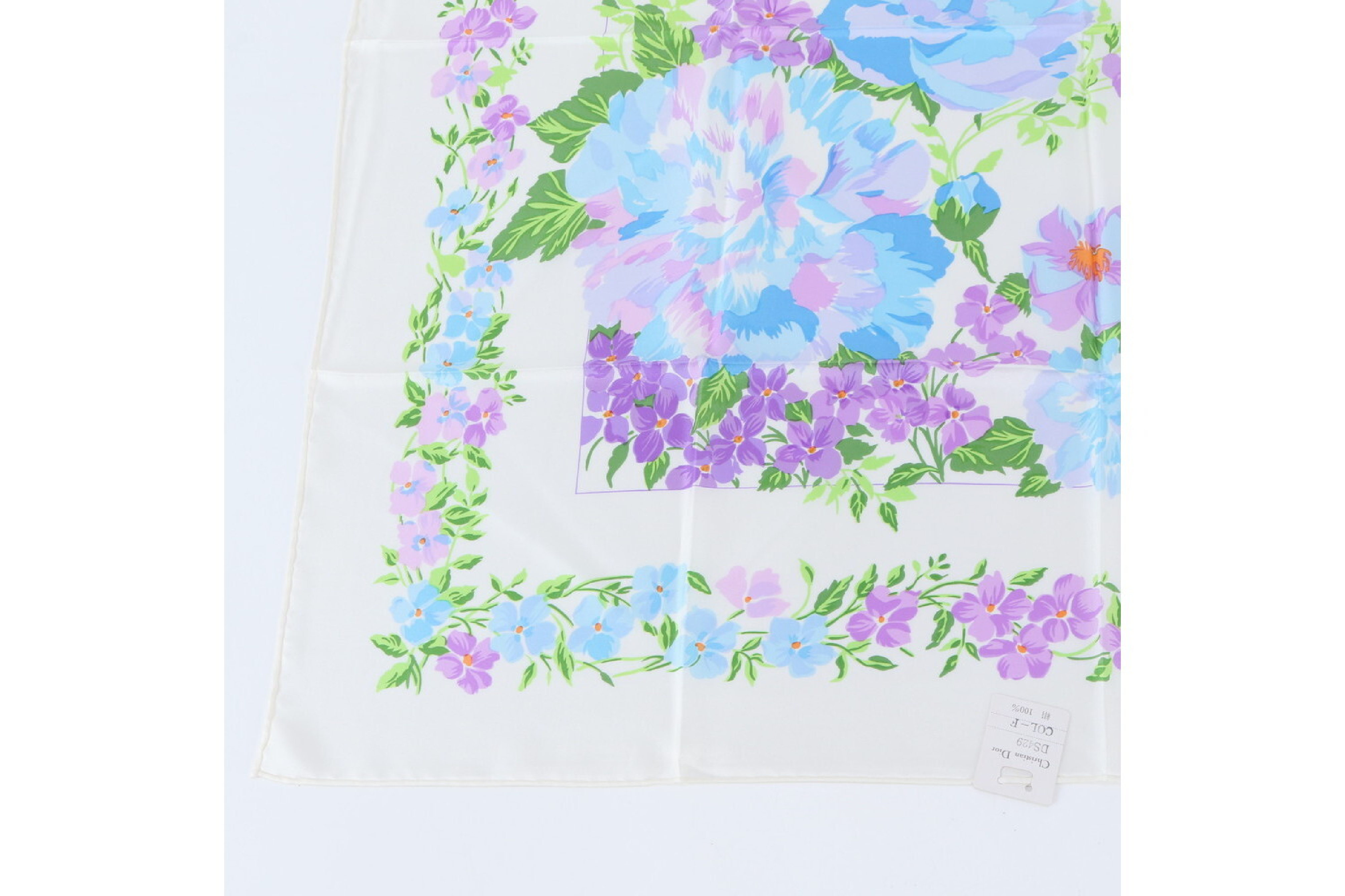 tag attached, 100% silk scarf, other accessories. — view 2