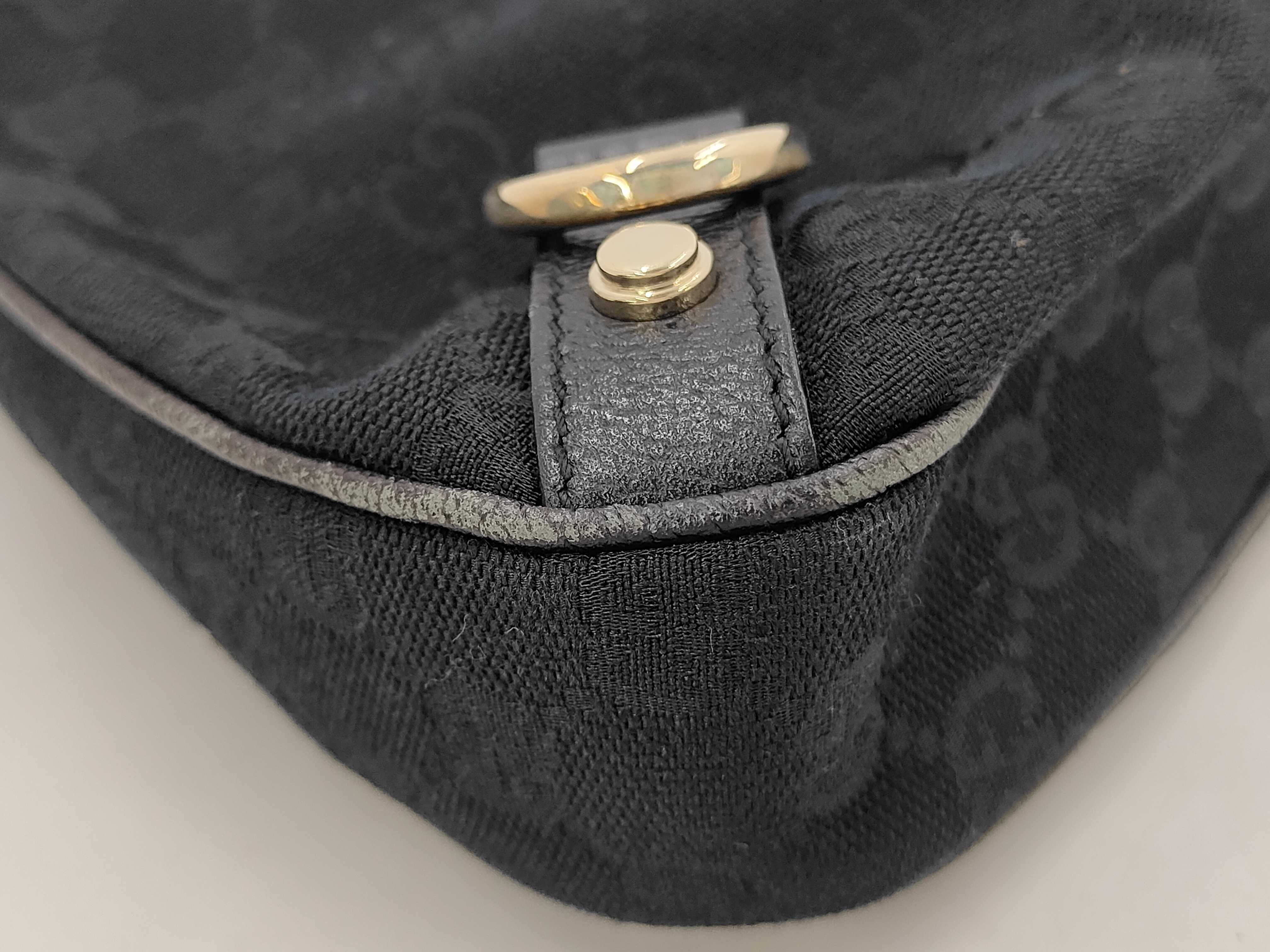 GG Canvas One-Shoulder Bag 130738 Handbag — view 3