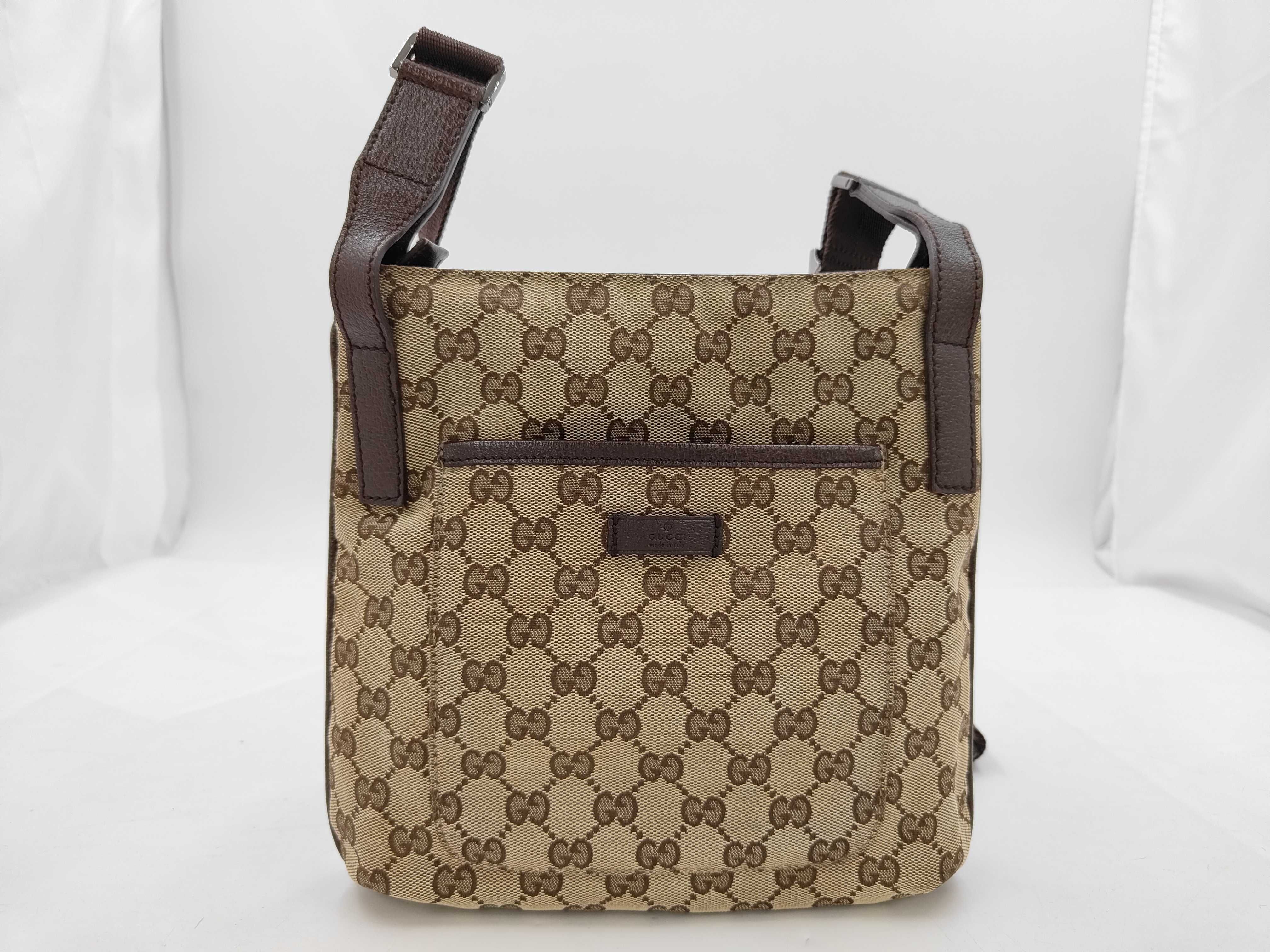 GG Canvas Shoulder Bag 122793 467891
