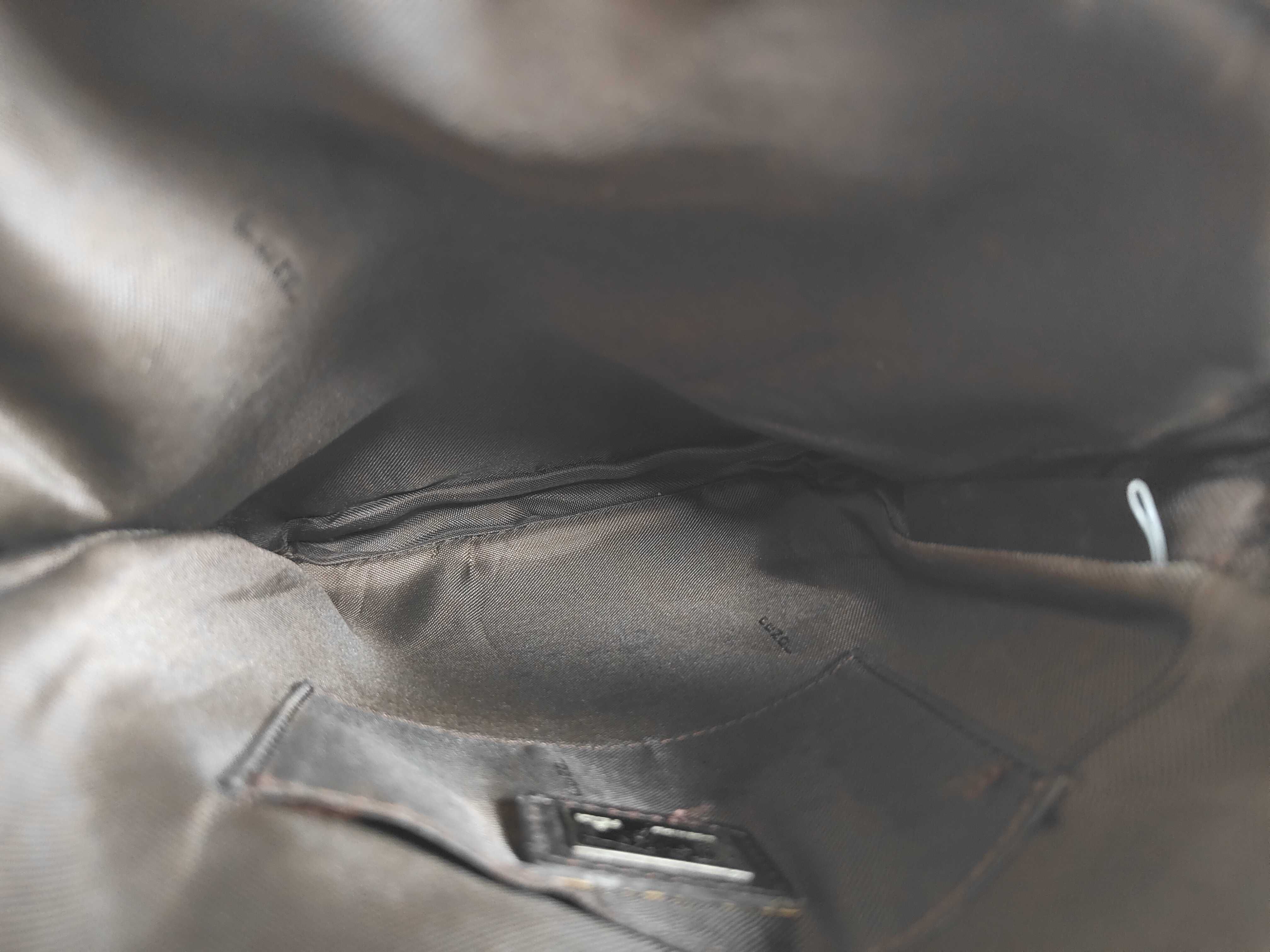 Zucca pattern Fendi Zucchino canvas shoulder bag — view 9