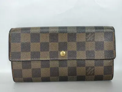 Damier Vuitton Damier Sarah CA0075 Wallet