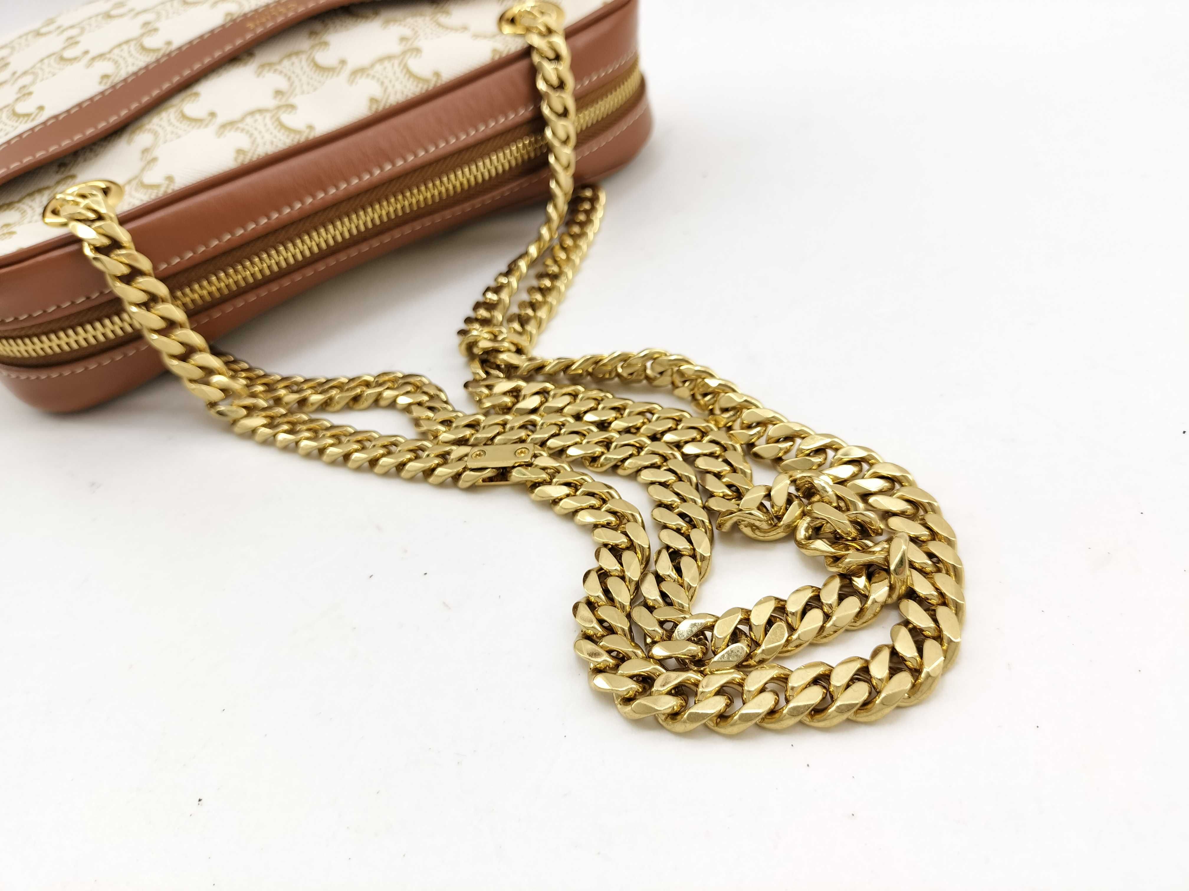 Unused Patapants Chain Shoulder Bag Triomphe — view 7