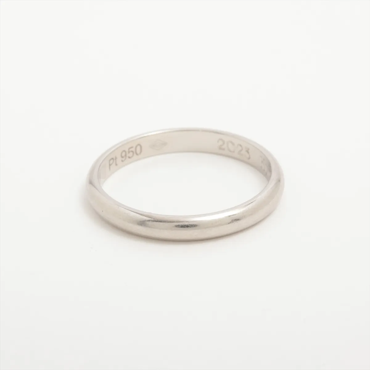Wedding Ring, Pt950, 2.8g, Size 50, Name Engraving, SUT717 — view 2