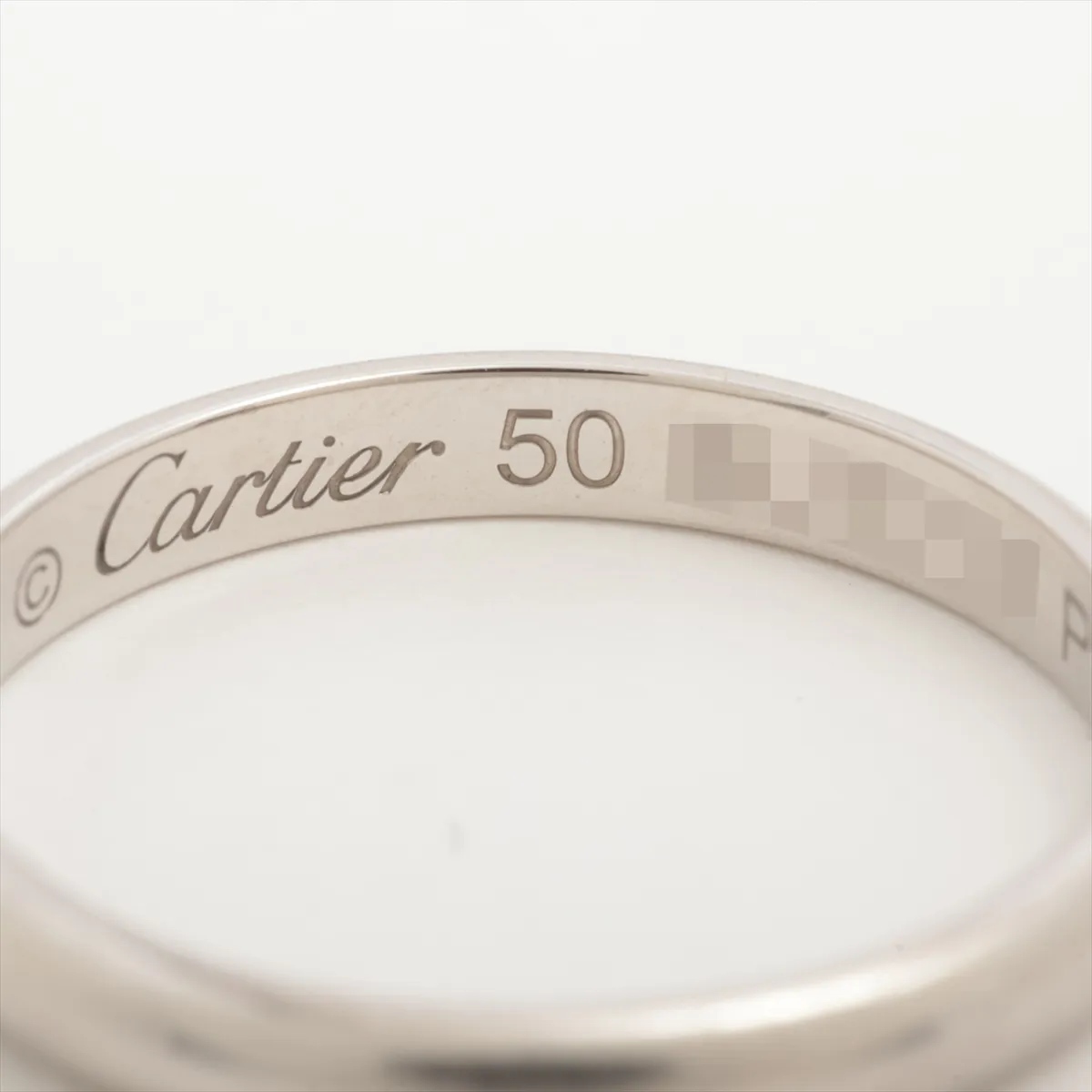 Wedding Ring, Pt950, 2.8g, Size 50, Name Engraving, SUT717 — view 3