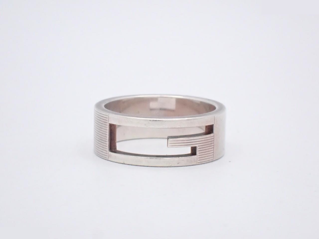 Branded G Ring, SV925, 8.7g, Size #19