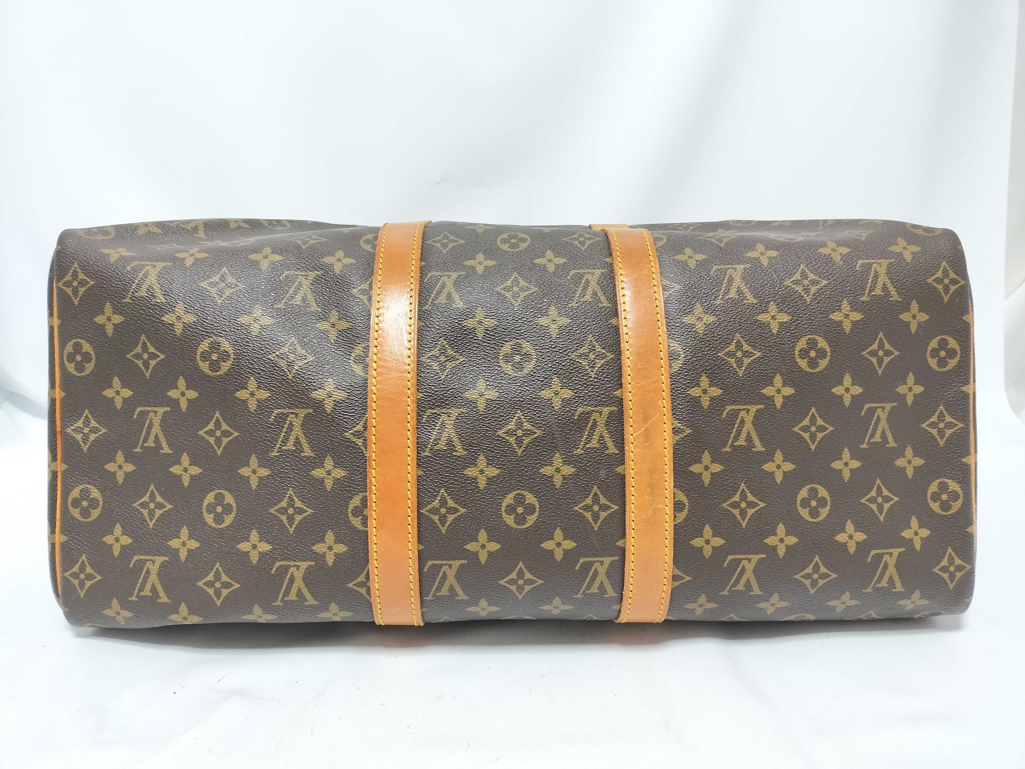 Monogram Keepall 50 Boston Bag — view 9