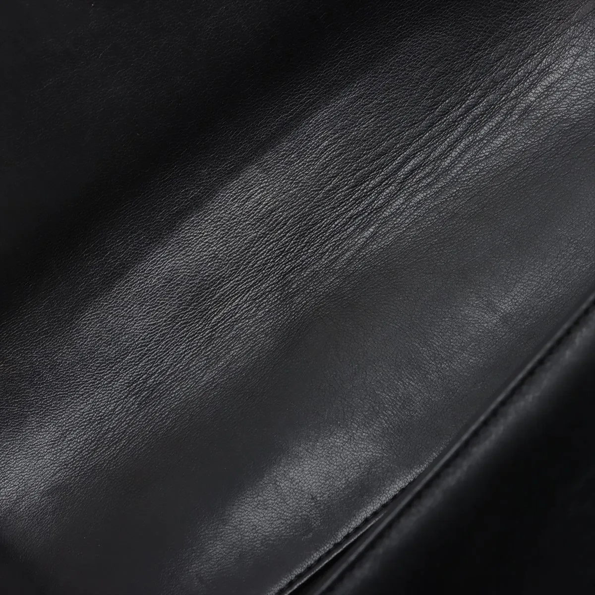 Boy Chanel 25 Lambskin Chain Shoulder Bag Black Gunmetal Metal Fittings 24299101 24th Series A67086 — view 10